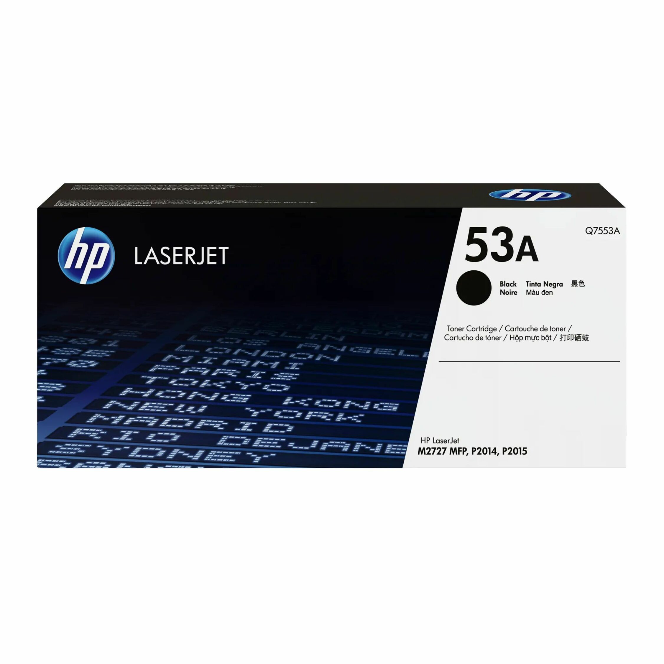 HP 53A (Q7553A) Original Laser Toner Cartridge - Single Pack - Black - 1 Each - 3000 Pages