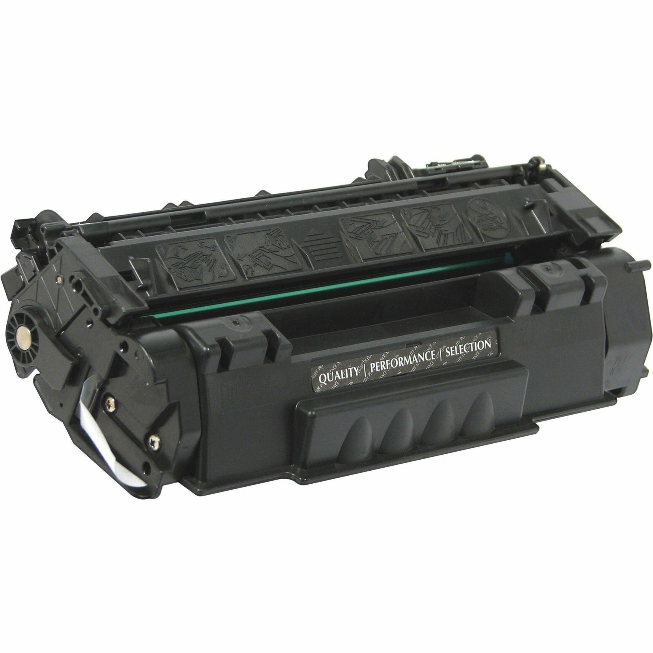 HP 53A (Q7553A) Original Laser Toner Cartridge - Single Pack - Black - 1 Each - 3000 Pages — out of package