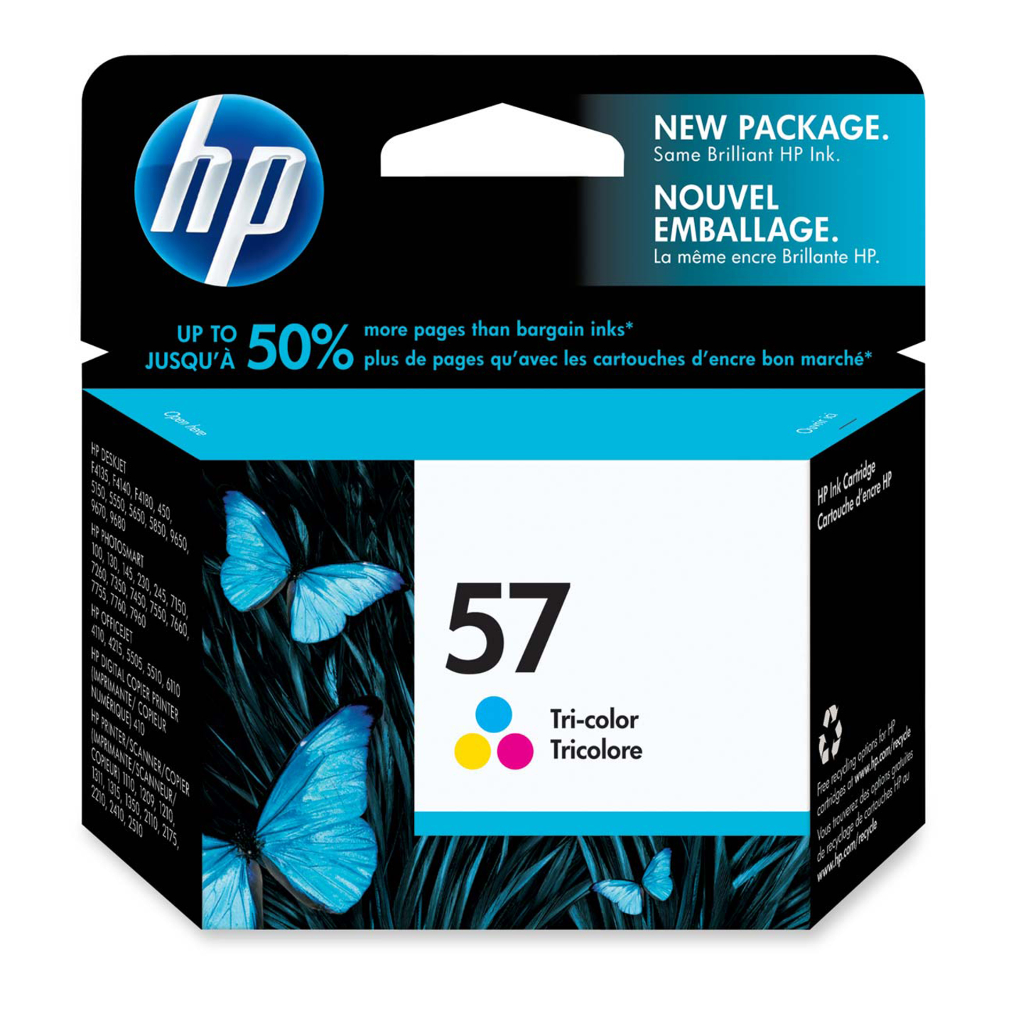 HP 57 Original Ink Cartridge - Single Pack - Inkjet - 500 Pages - Color - 1 Each