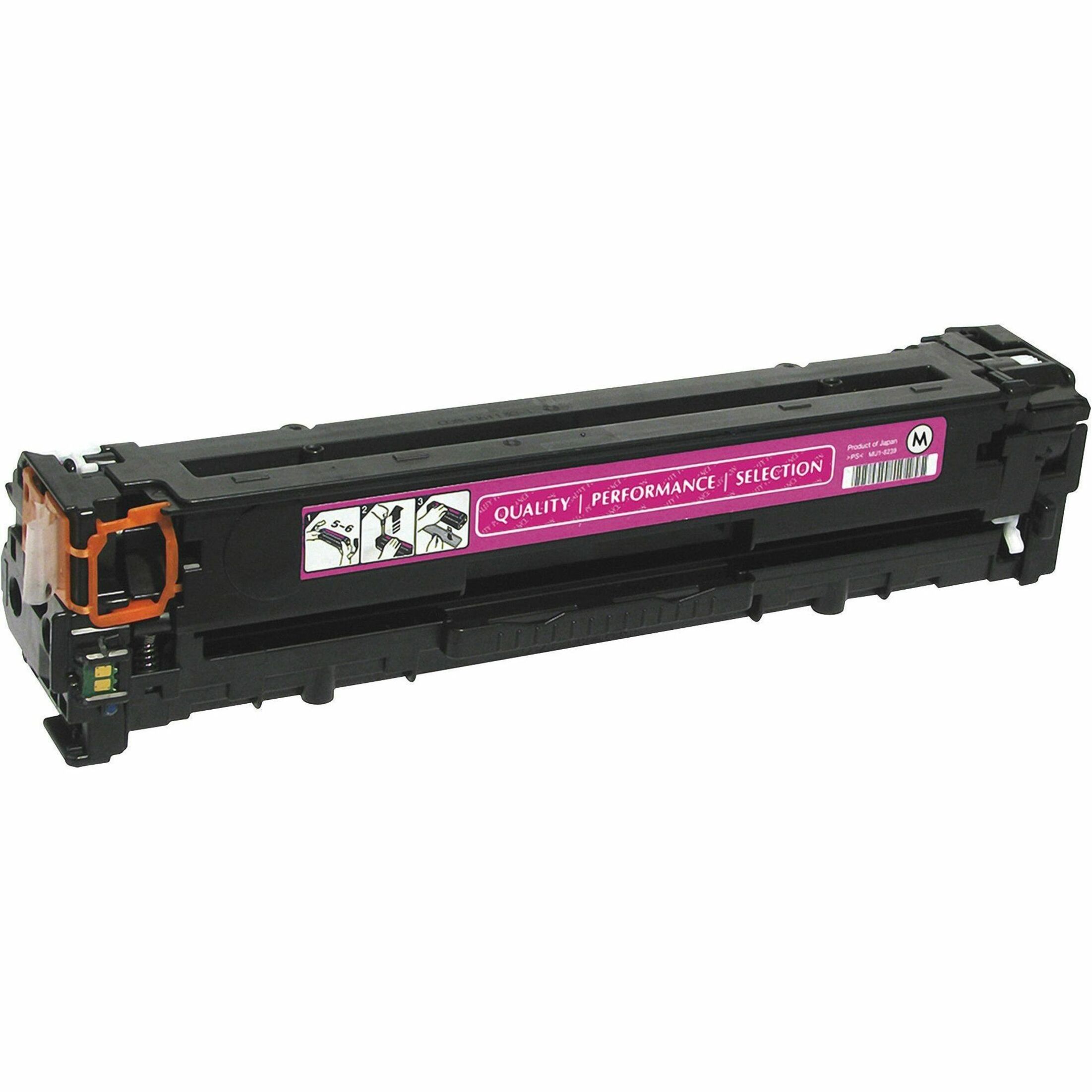 HP 125A (CB543A) Original Standard Yield Laser Toner Cartridge - Single Pack - Magenta - 1 Each - 1400 Pages — out of package