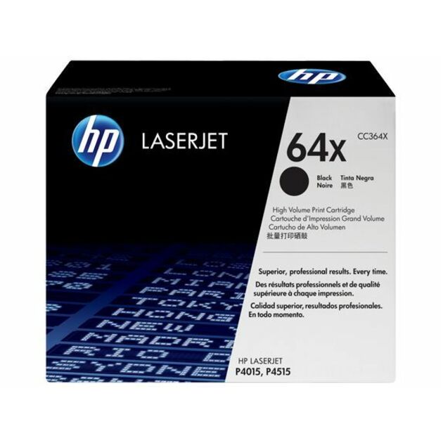 HP 64X (CC364X) Original Laser Toner Cartridge