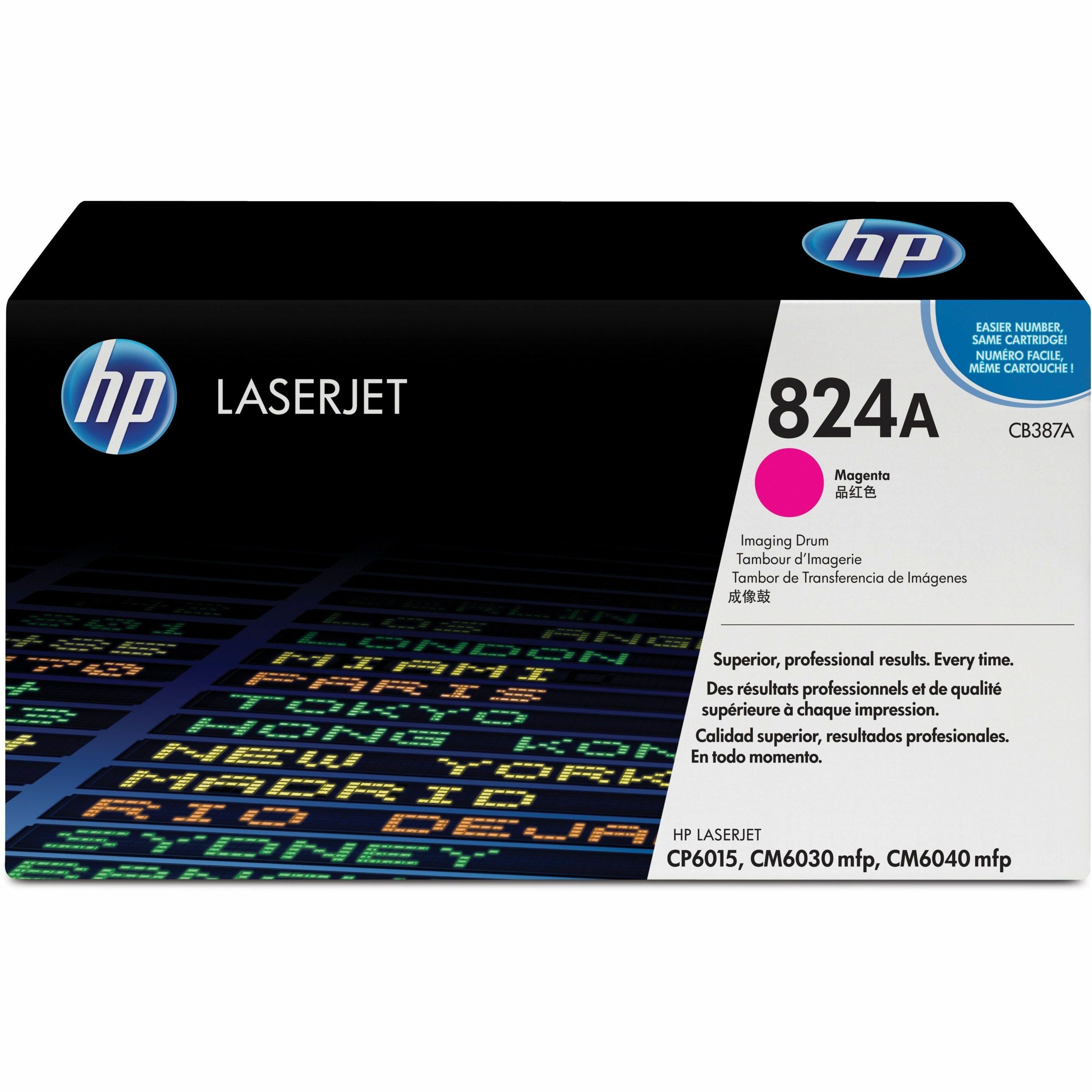 HP 824A (CB387A) Magenta Original LaserJet Image Drum