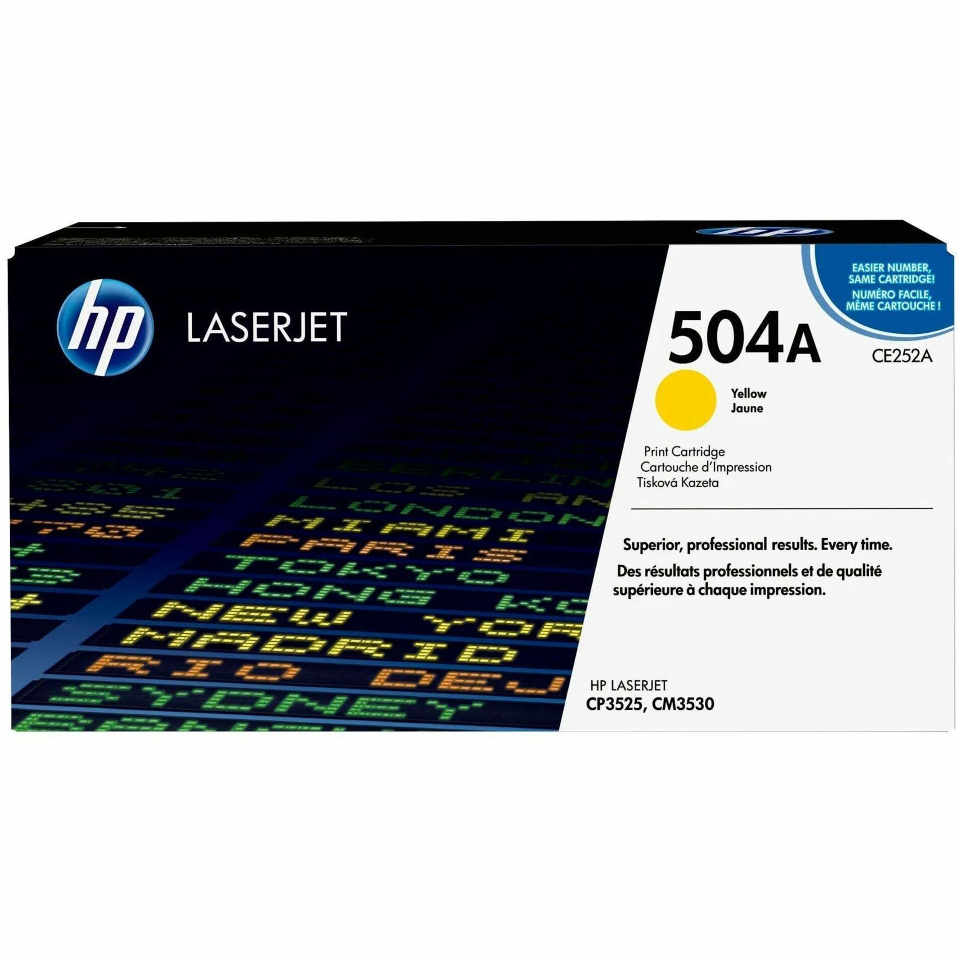HP 504A (CE252A) Original Laser Toner Cartridge