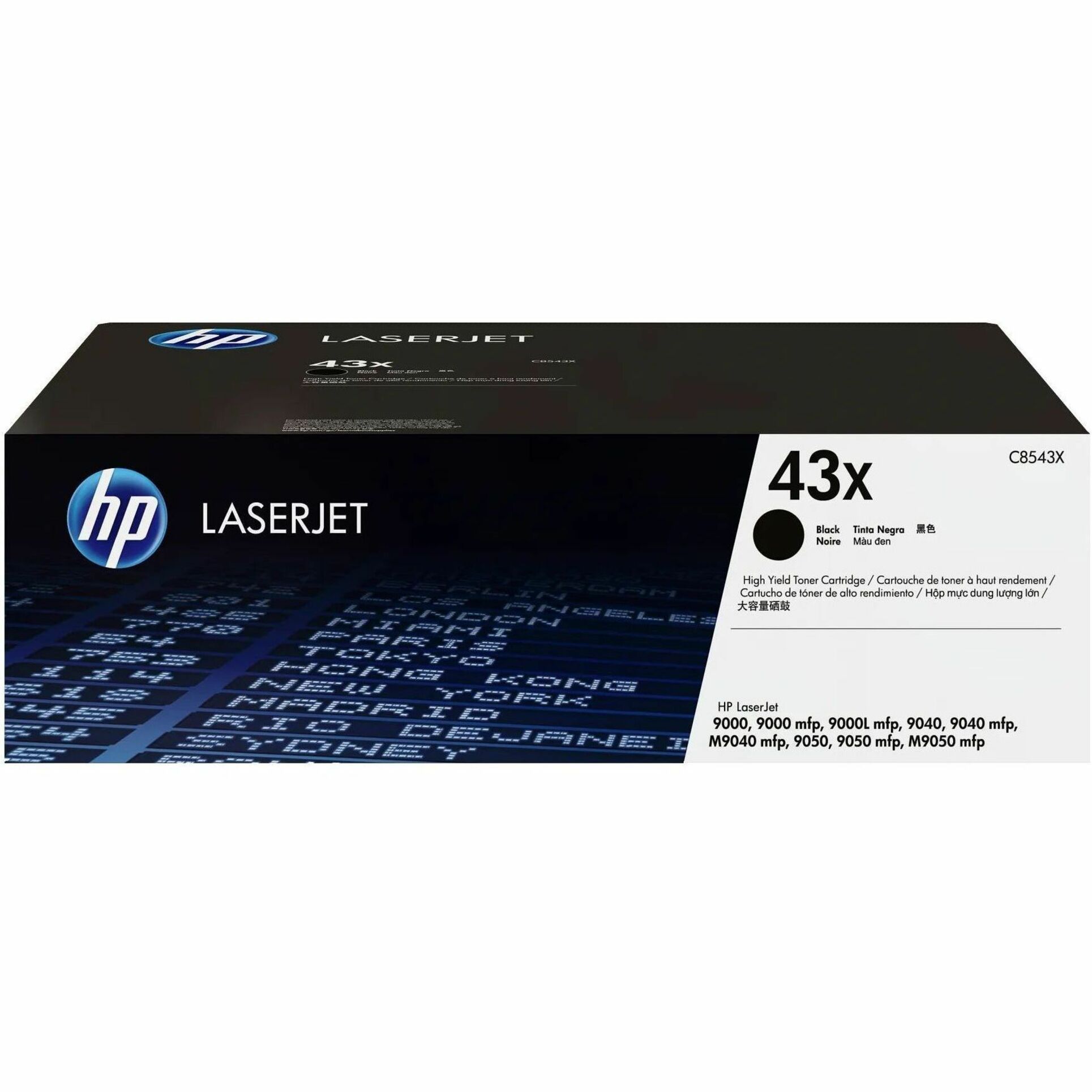 HP 43X (C8543X) Original Laser Toner Cartridge