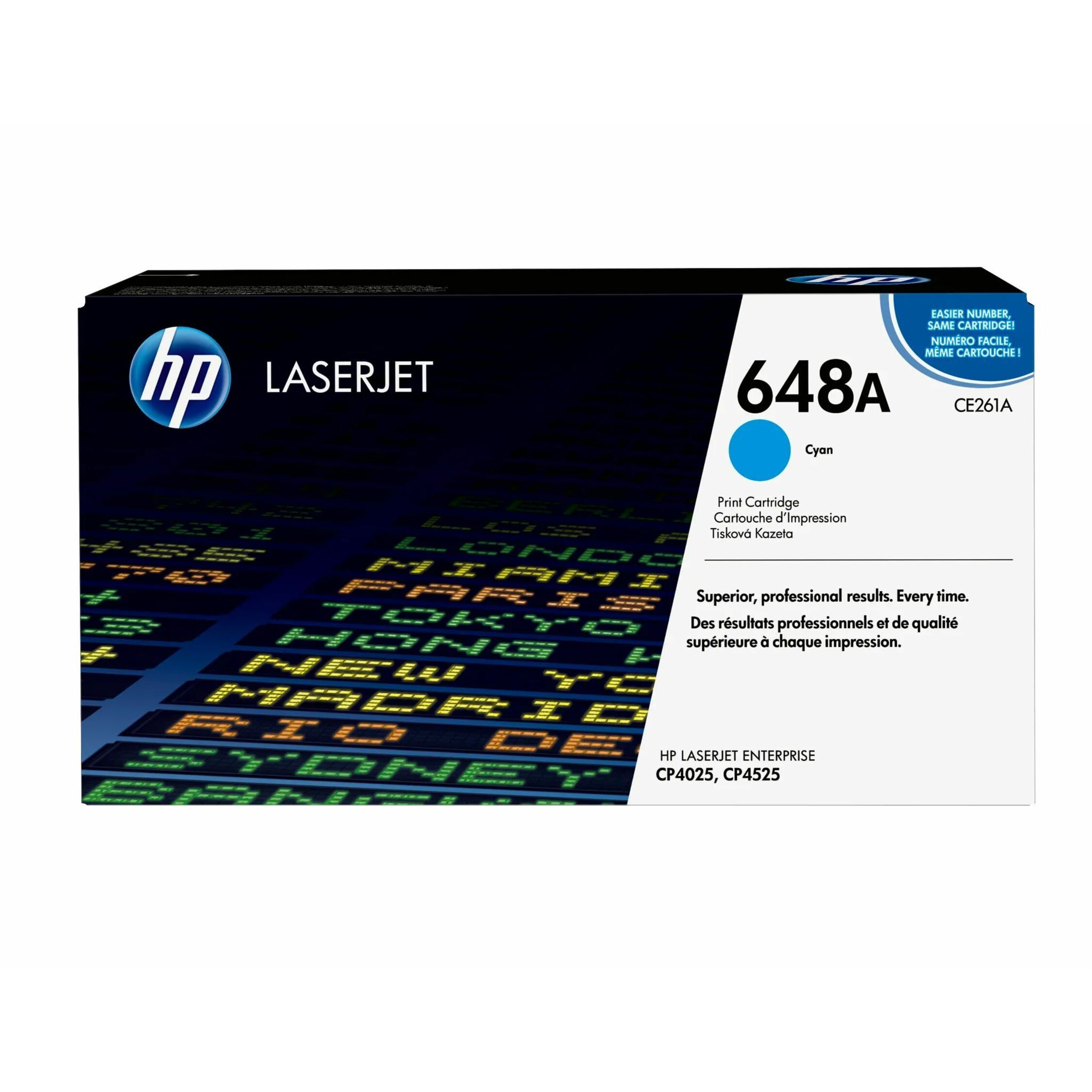 HP 648A (CE261A) Original Standard Yield Laser Toner Cartridge
