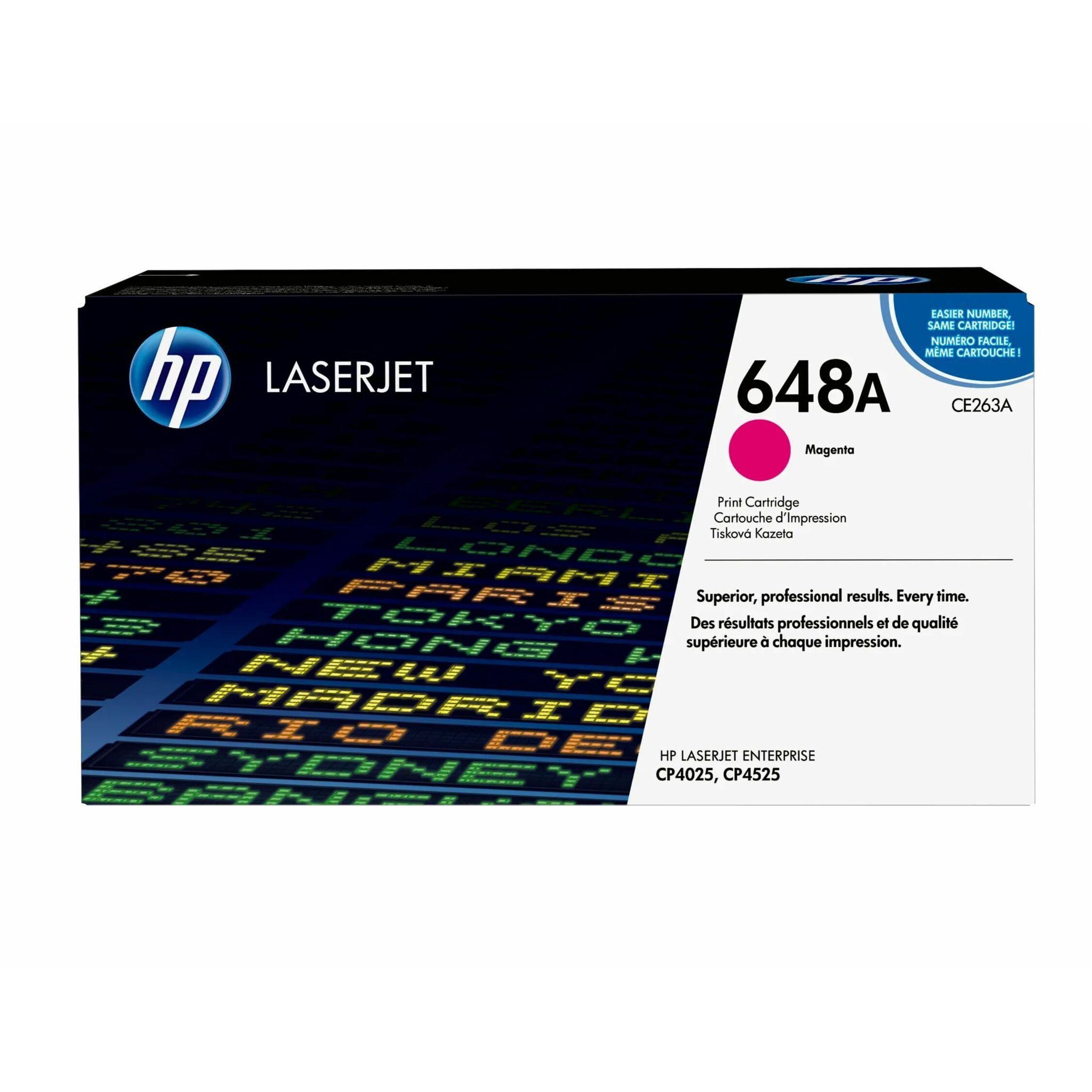 HP 648A (CE263A) Original Laser Toner Cartridge