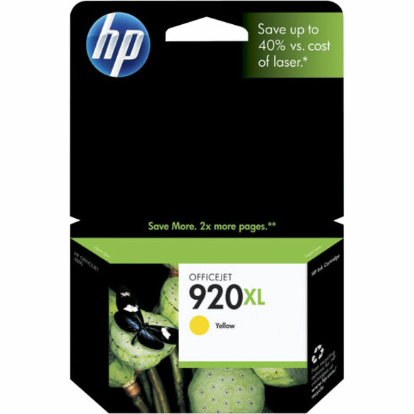 HP 920XL Original High Yield Inkjet Ink Cartridge - Yellow - 1 / Pack - 700 Pages