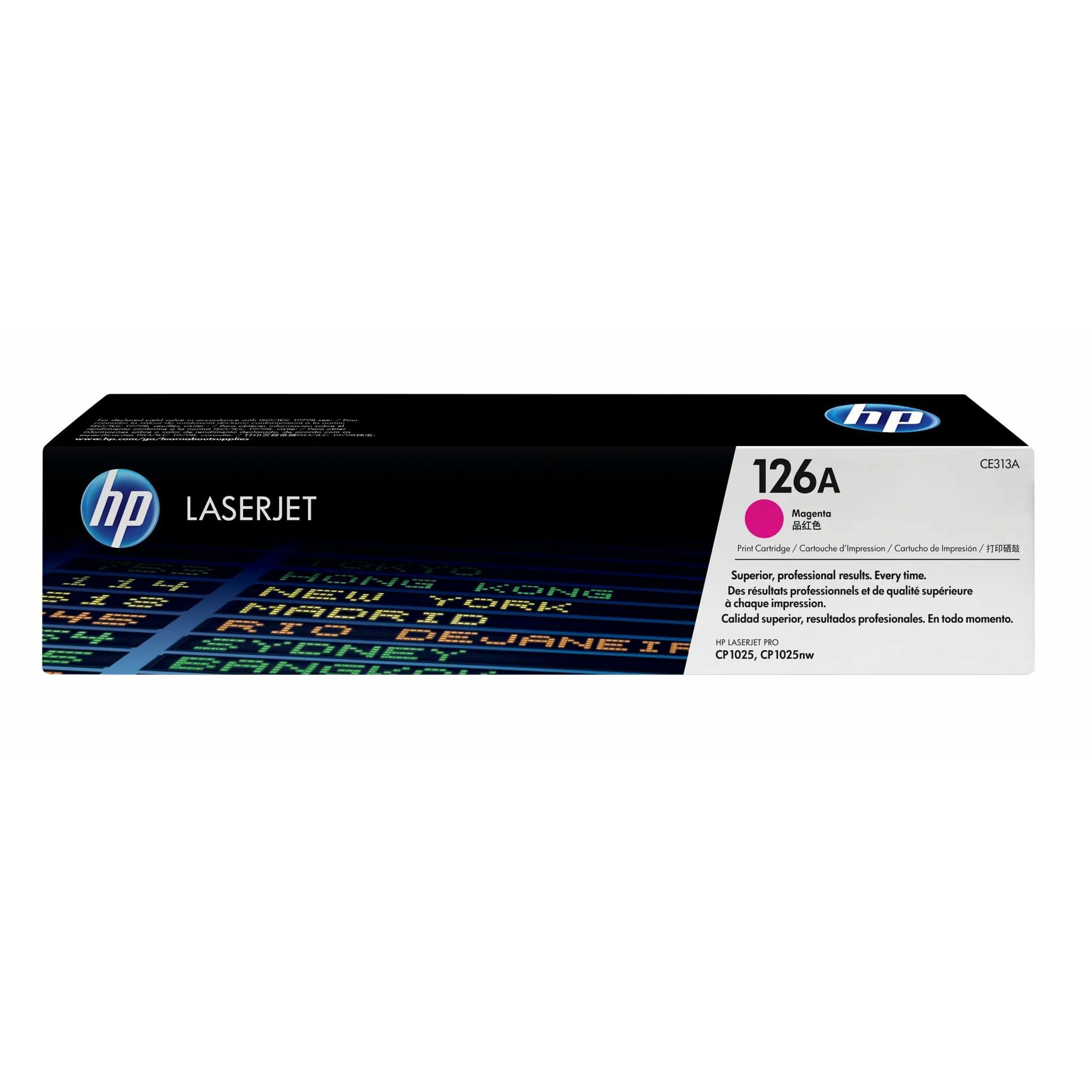 HP 126A (CE313A) Original Standard Yield Laser Toner Cartridge - Single Pack - Magenta - 1 Each - 1000 Pages