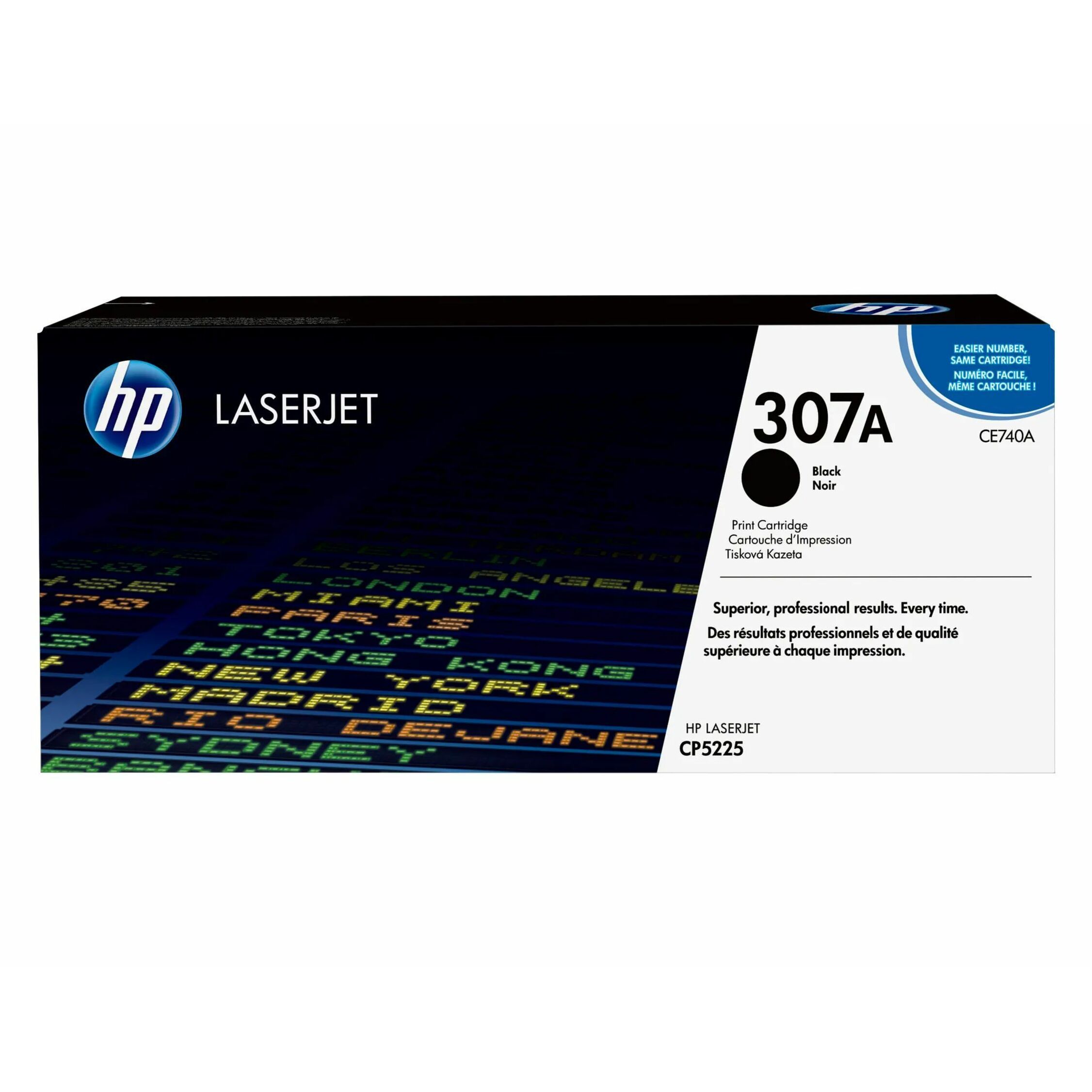 HP 307A (CE740A) Original Laser Toner Cartridge