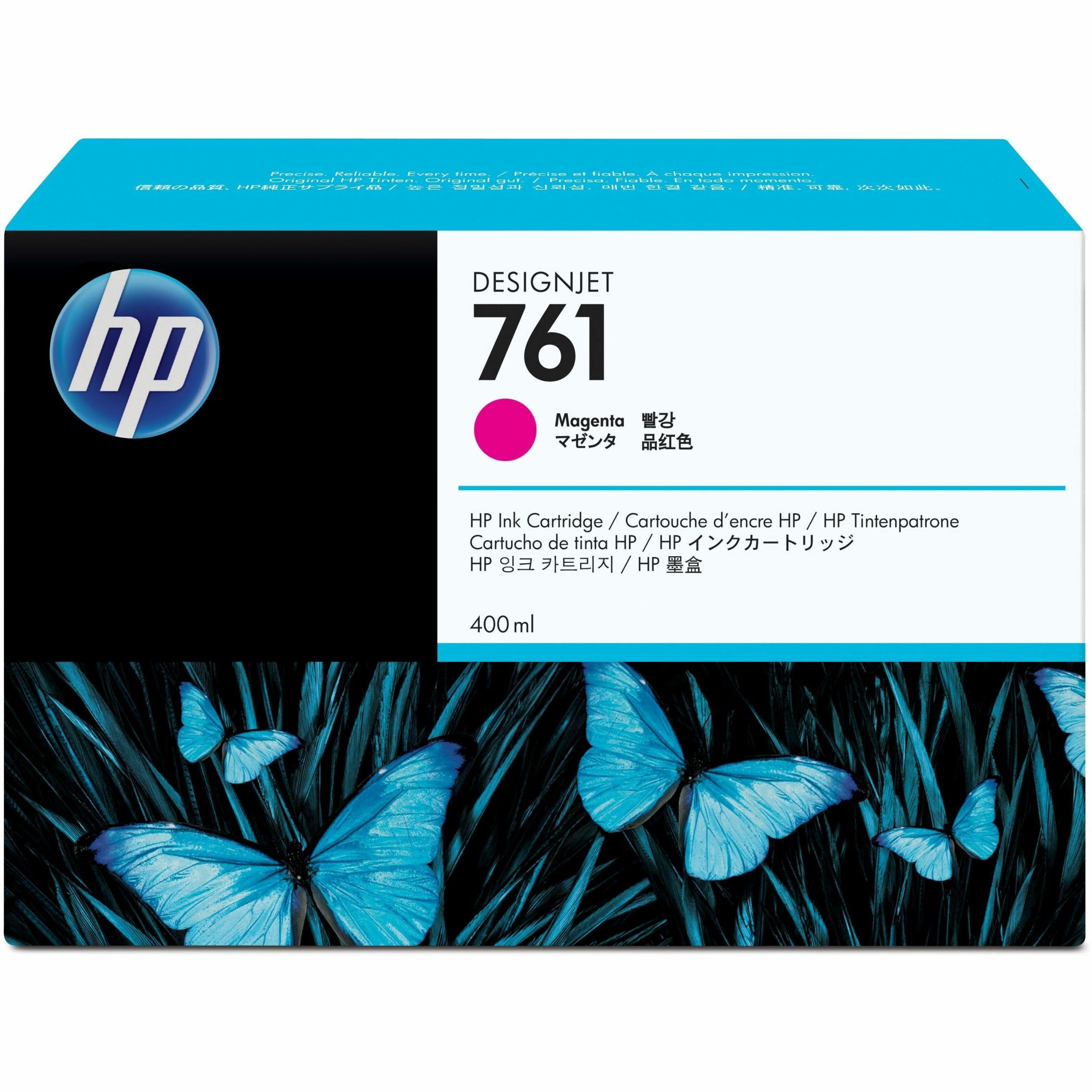 HP 761 (CM993A) Original Inkjet Ink Cartridge
