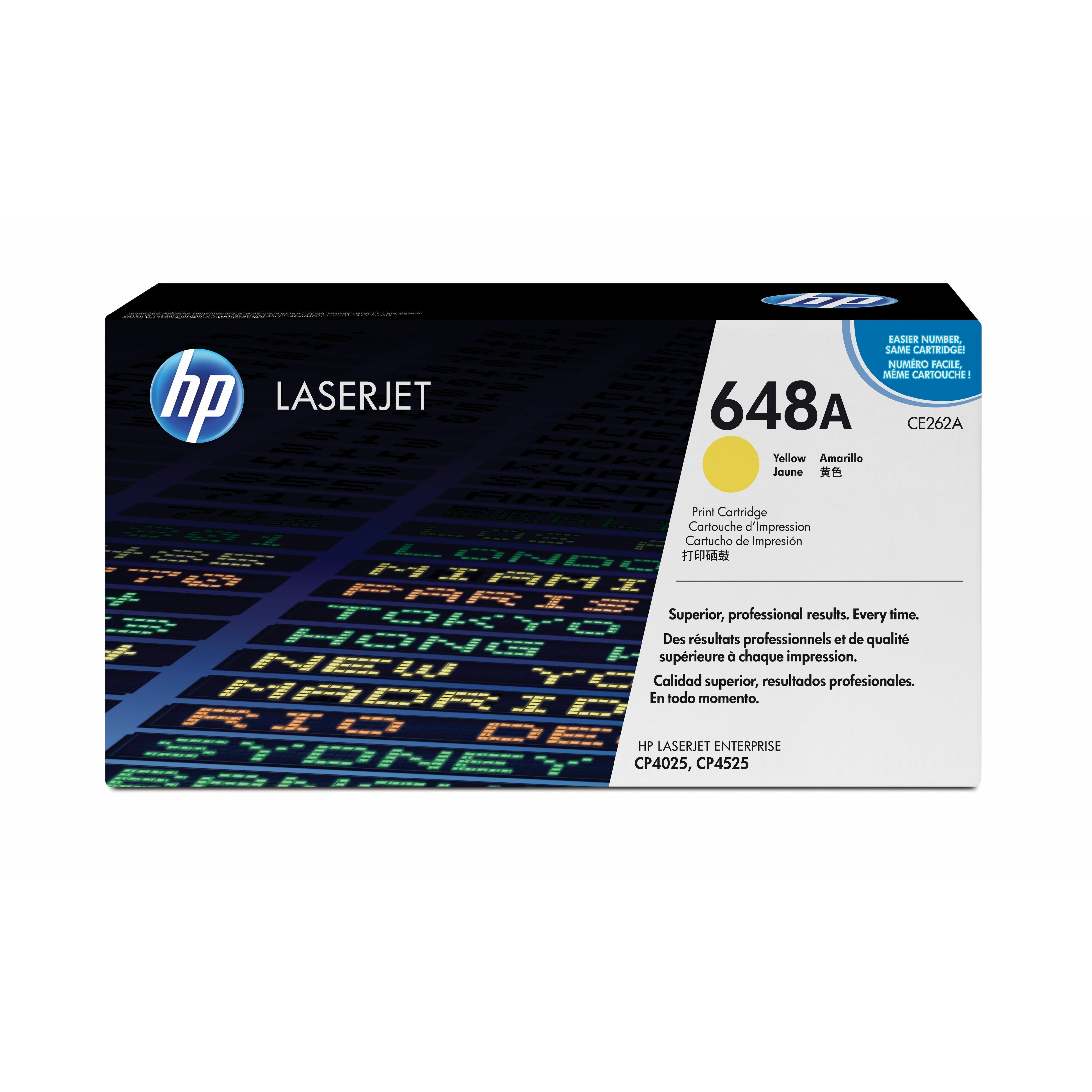 HP 648A (CE262AG) Original Laser Toner Cartridge