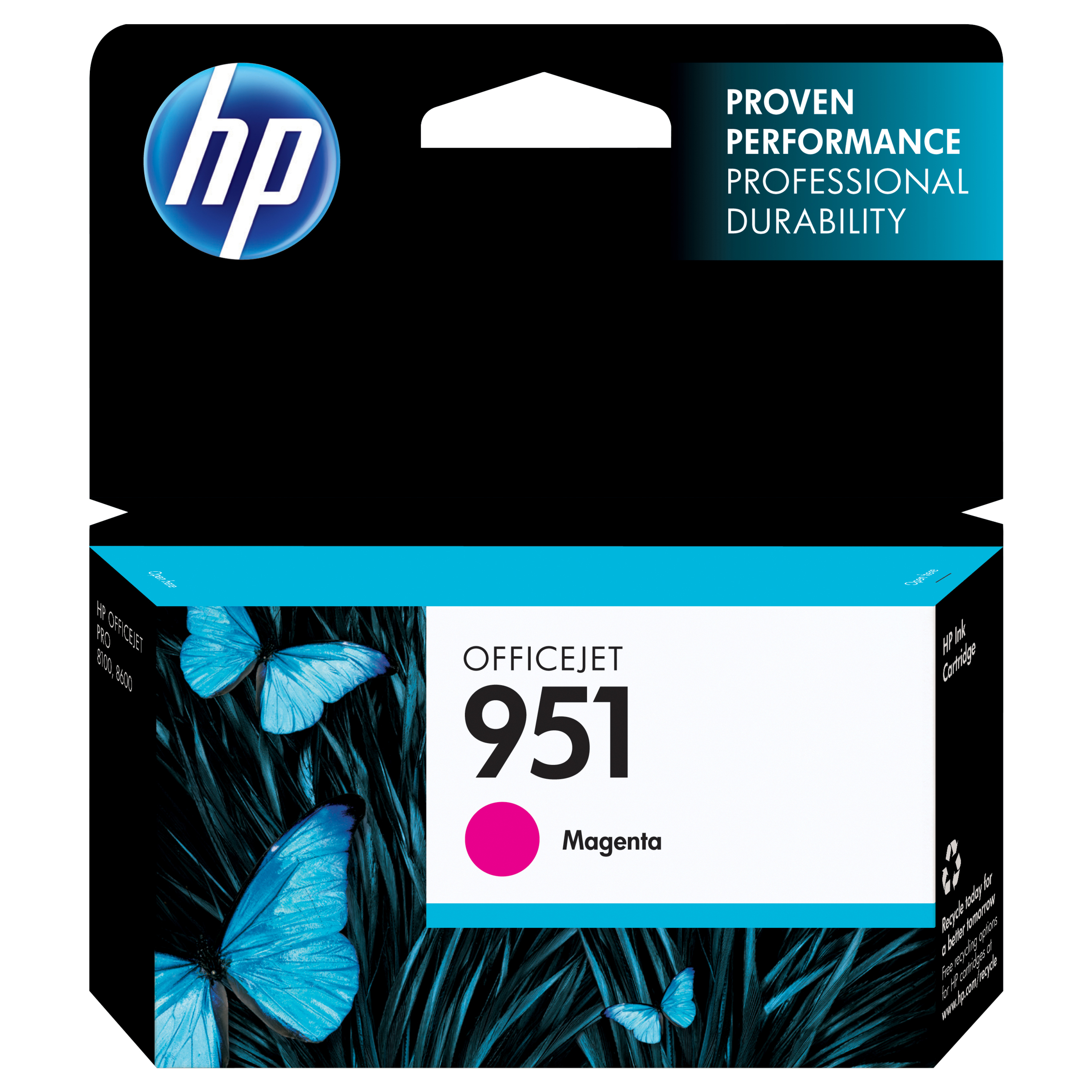HP 951 Original Inkjet Ink Cartridge - Magenta - 1 Pack