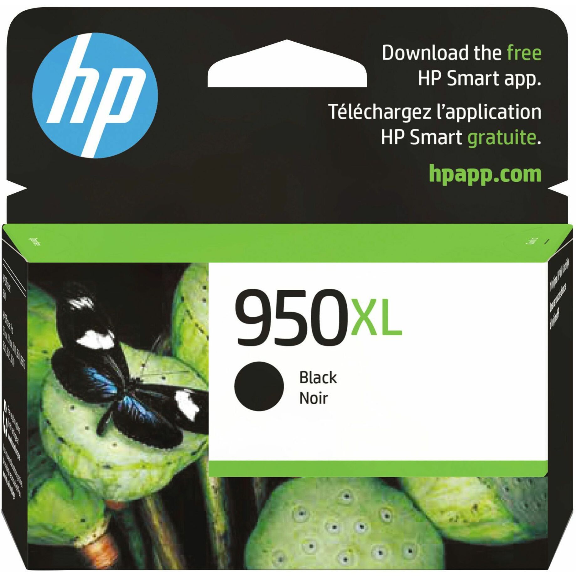HP 950XL Original Ink Cartridge - Single Pack - Inkjet - 2300 Pages - Black - 1 Each