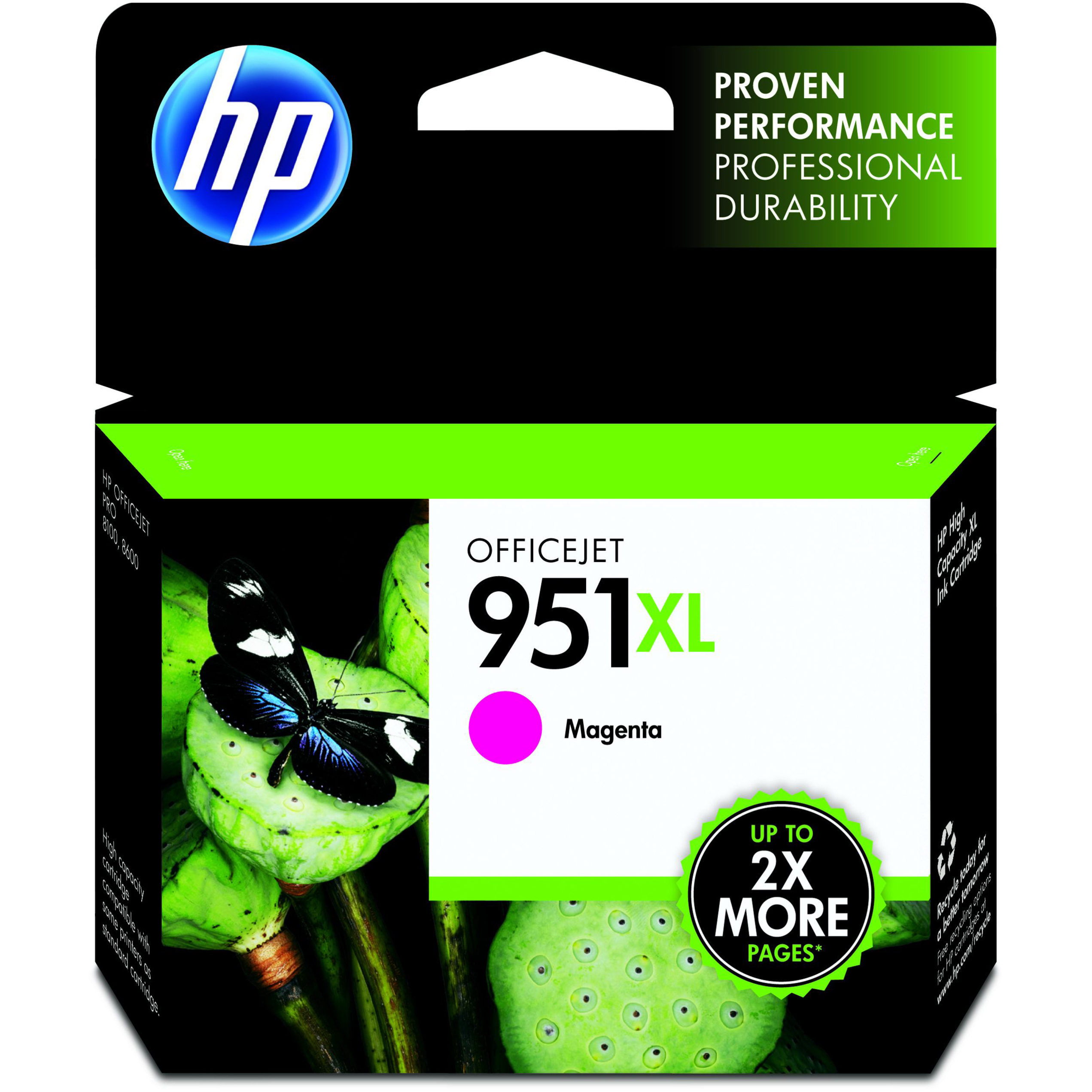 HP 951XL Original Inkjet Ink Cartridge - Magenta Pack - 1500 Pages