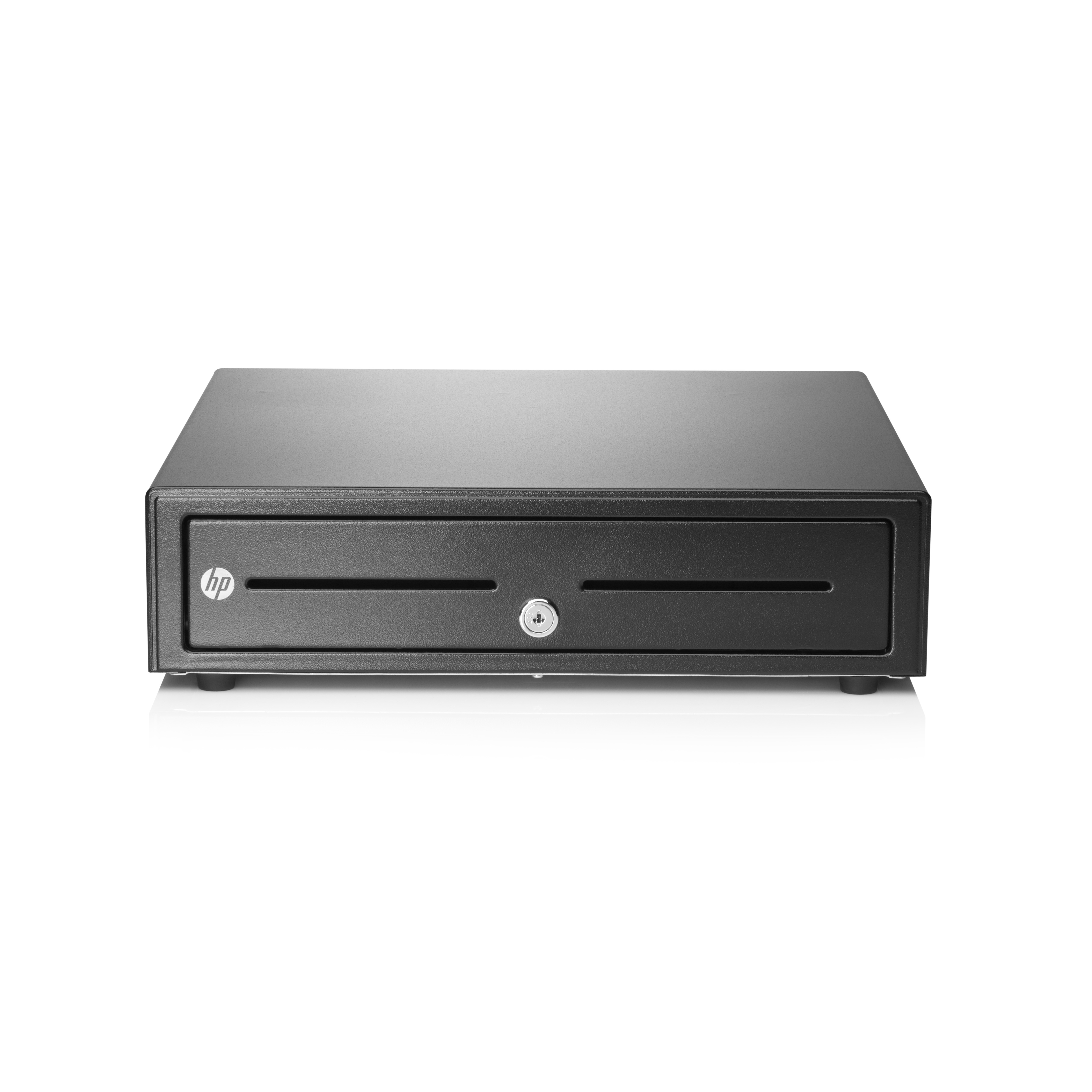 HP Cash Drawer - 2 Media Slot - 3 Lock Position - Printer Driven - Black - 4.3" Height x 16.3" Width x 16.2" Depth