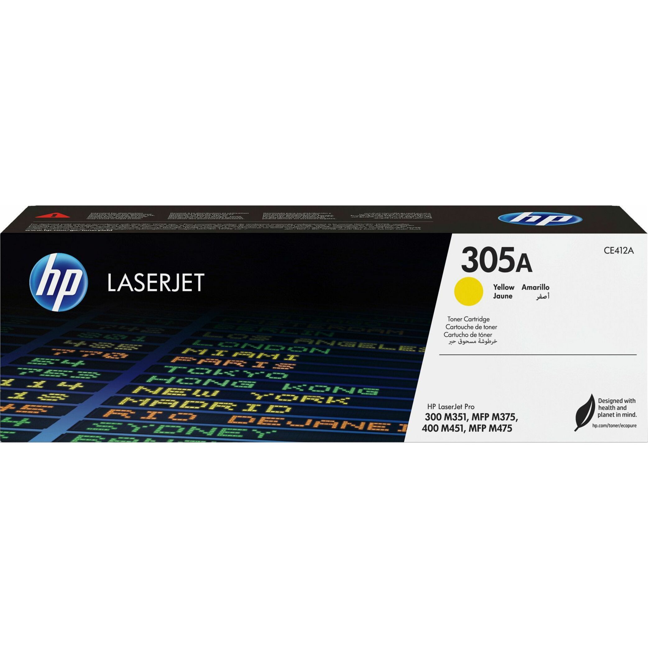 HP 305A (CE412A) Original Standard Yield Laser Toner Cartridge