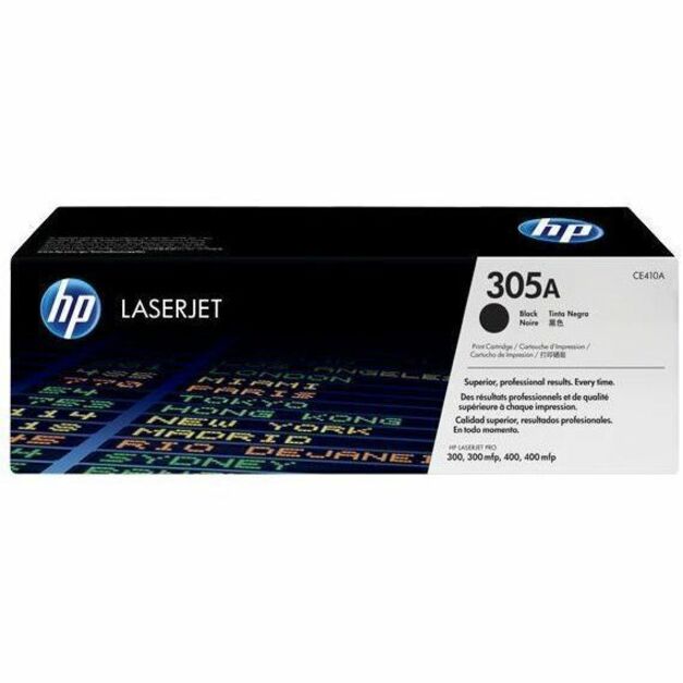 HP 305A (CE410A) Original Standard Yield Laser Toner Cartridge