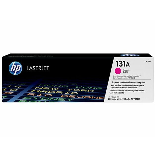 HP 131A (CF213A) Original Standard Yield Laser Toner Cartridge - Single Pack - Magenta - 1 Each - 1800 Pages