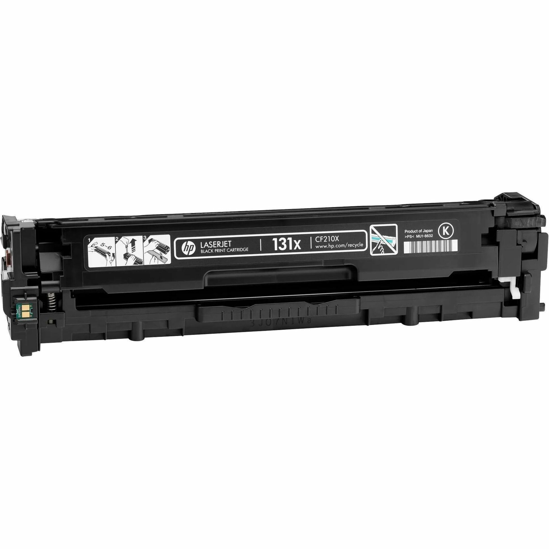 HP 131X (CF210X) Original Laser Toner Cartridge - Single Pack - Black - 1 Each - 2400 Pages — alternate image1