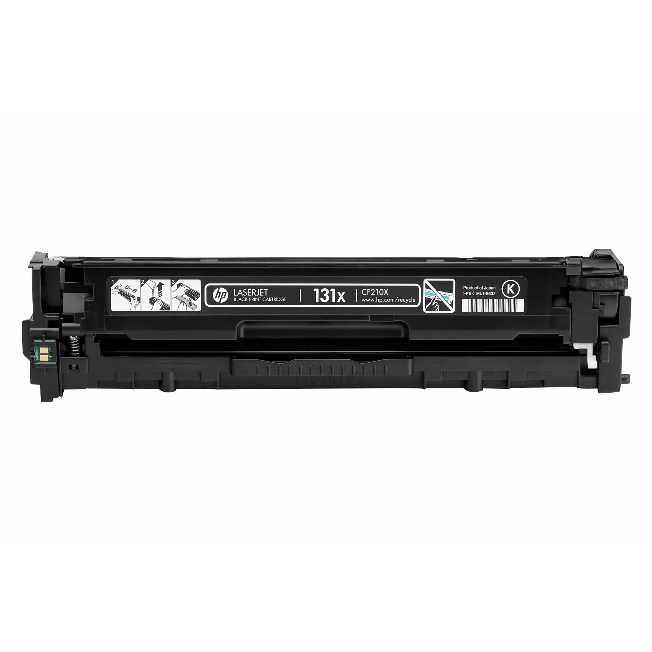 HP 131X (CF210X) Original Laser Toner Cartridge - Single Pack - Black - 1 Each - 2400 Pages