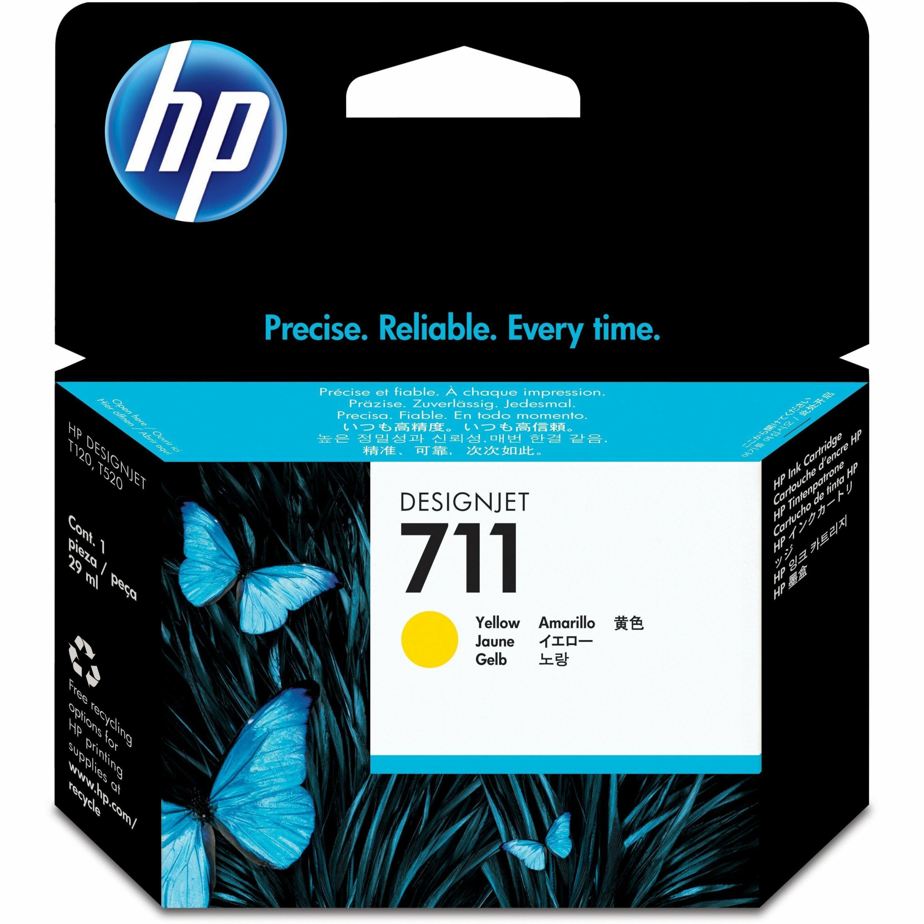 HP 711 (CZ132A) Original Inkjet Ink Cartridge