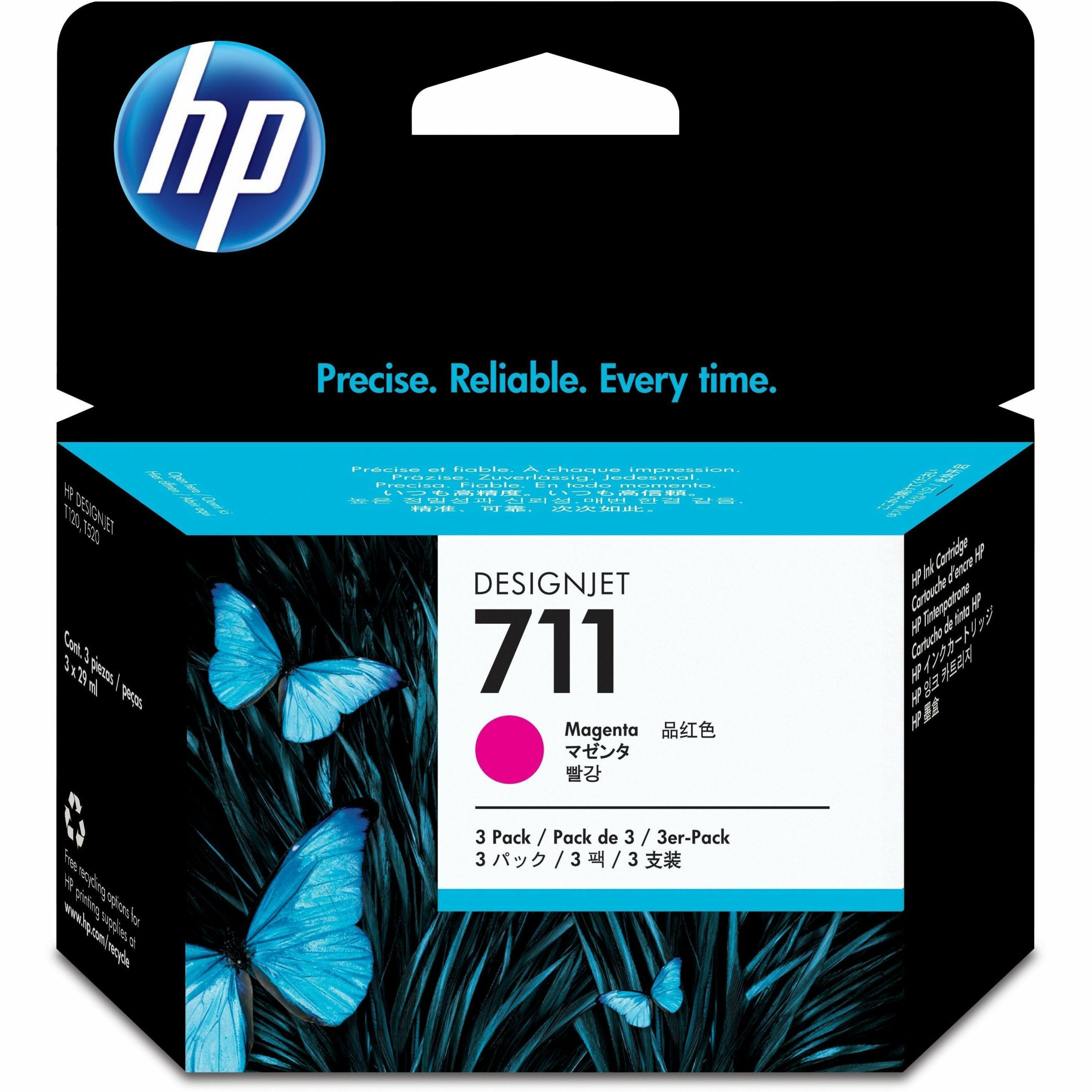 HP 711 (CZ135A) Original Inkjet Ink Cartridge