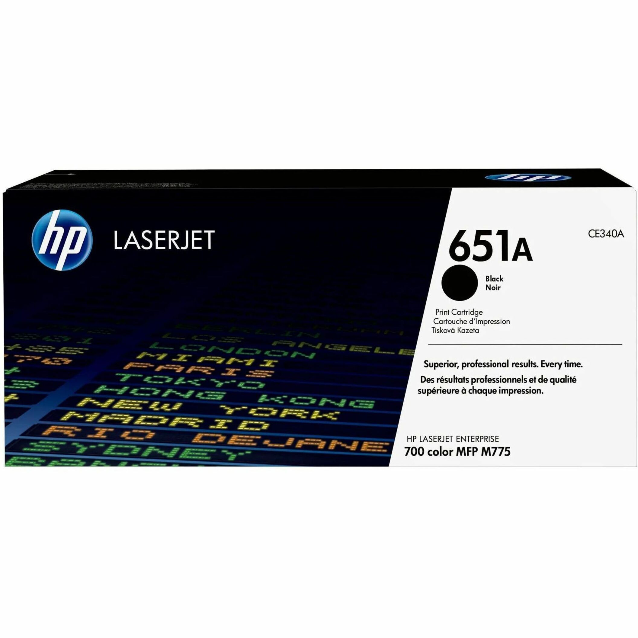 HP 651A (CE340A) Original Laser Toner Cartridge