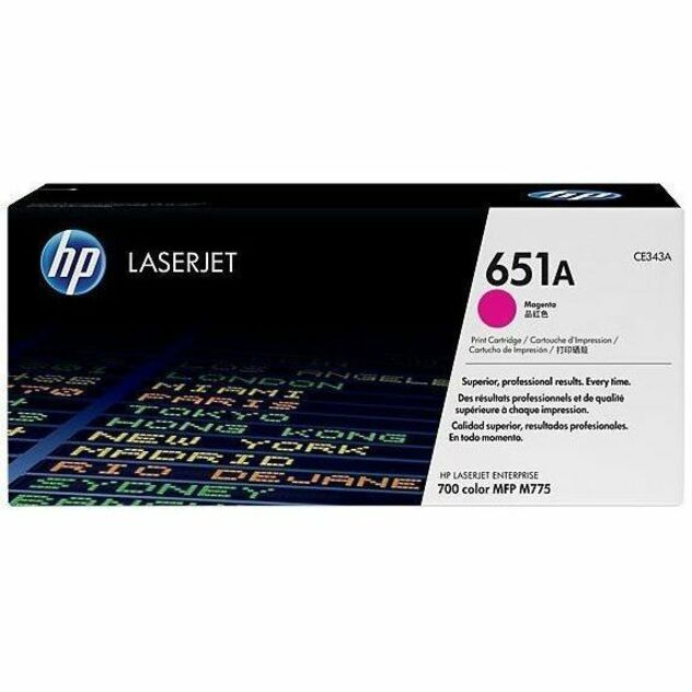 HP 651A (CE343A) Original Laser Toner Cartridge