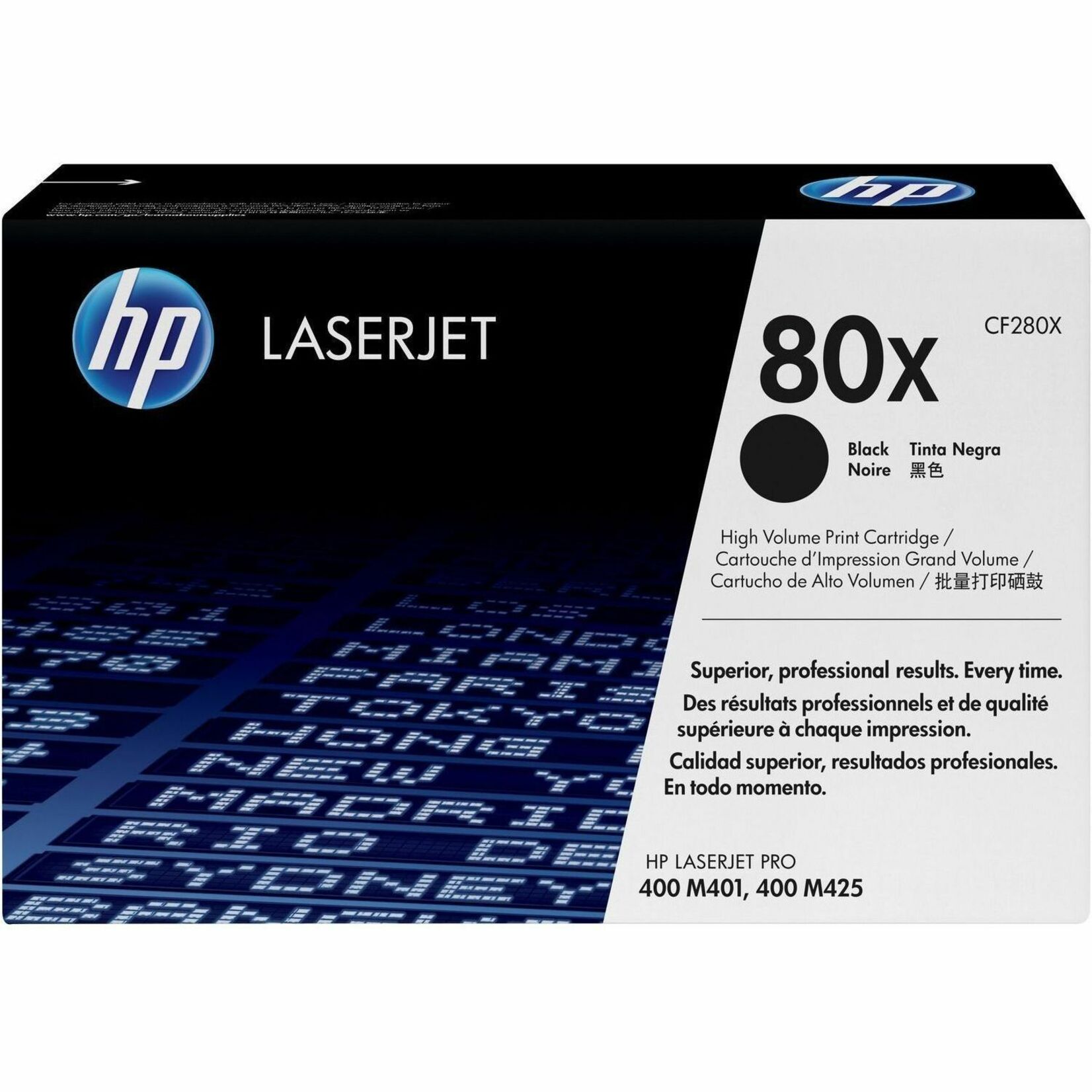 HP CF280XC Black Contract LaserJet Toner Cartridge - 6900 Pages — alternate image1