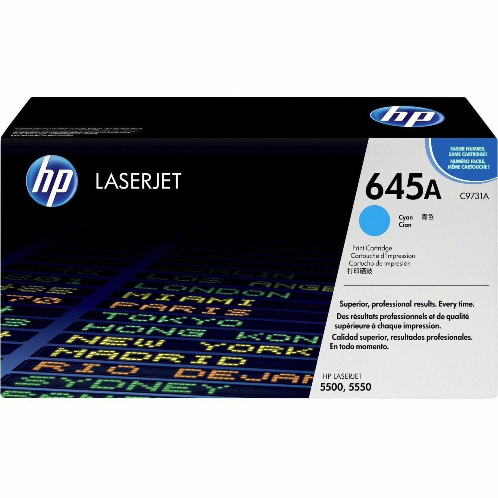 HP 645AC Toner Cartridge - 12000 Pages — alternate image1