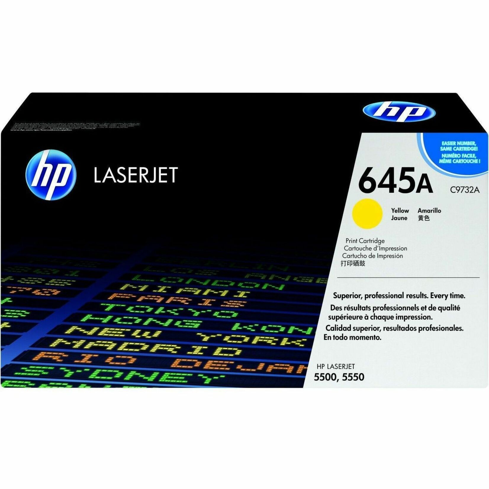 HP 645AC Toner Cartridge - 12000 Pages — alternate image1