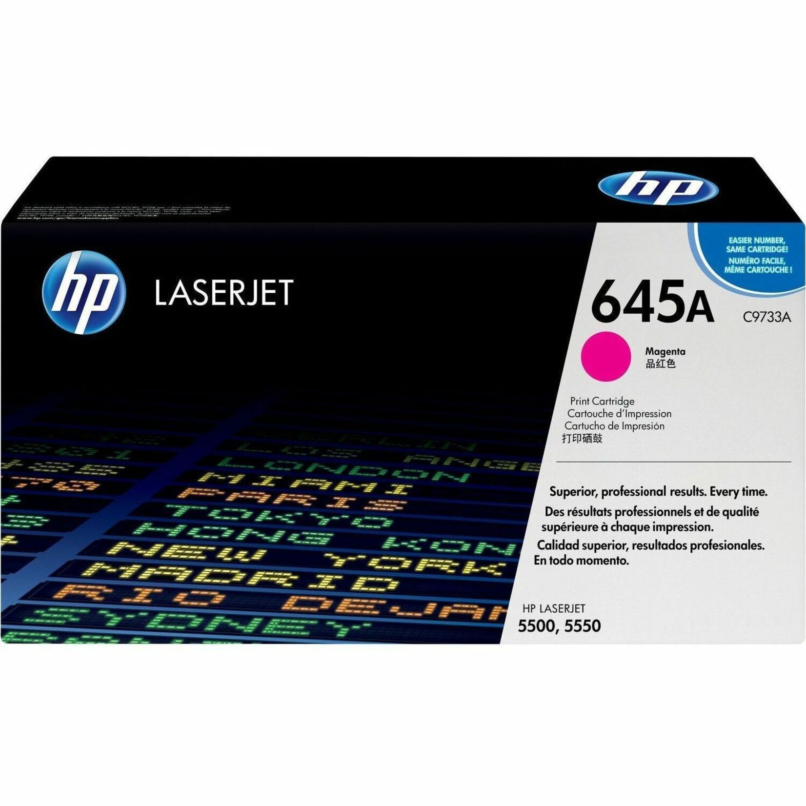 HP 645AC Toner Cartridge - 12000 Pages — alternate image1