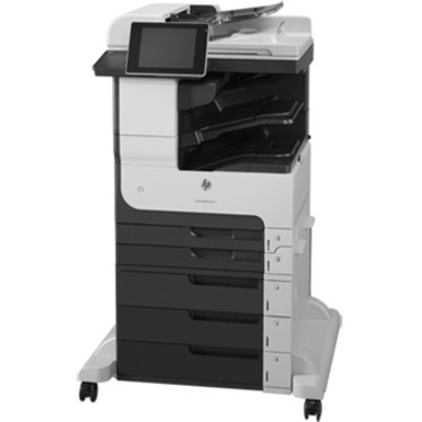 HP LaserJet M725 M725Z Laser Multifunction Printer-Monochrome-Copier/Fax/Scanner-40 ppm Mono Print-1200x1200 Print-Automatic Duplex Print-200000 Pages Monthly-2100 sheets Input-Color Scanner-600 Optical Scan-Monochrome Fax-Gigabit Ethernet Ethernet - Copier/Fax/Printer/Scanner - 40 ppm Mono Print - 1200 x 1200 dpi Print - Automatic Duplex Print - Up to 200000 Pages Monthly - 2100 sheets Input - Color Scanner - 600 dpi Optical Scan - Monochrome Fax - Gigabit Ethernet - USB - For Plain Paper — left