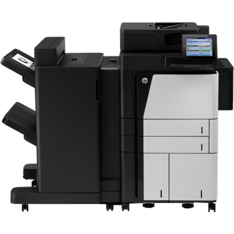 HP LaserJet M830Z Laser Multifunction Printer - Monochrome - Copier/Fax/Printer/Scanner - Automatic Duplex Print - 100 sheets Input - Color Scanner - Monochrome Fax - USB - For Plain Paper Print — frontmaximum