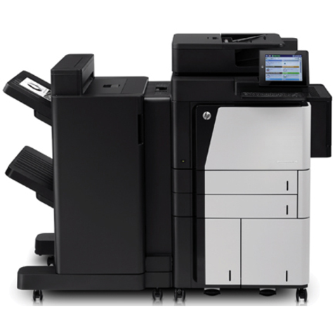HP LaserJet M830Z Laser Multifunction Printer - Monochrome - Copier/Fax/Printer/Scanner - Automatic Duplex Print - 100 sheets Input - Color Scanner - Monochrome Fax - USB - For Plain Paper Print