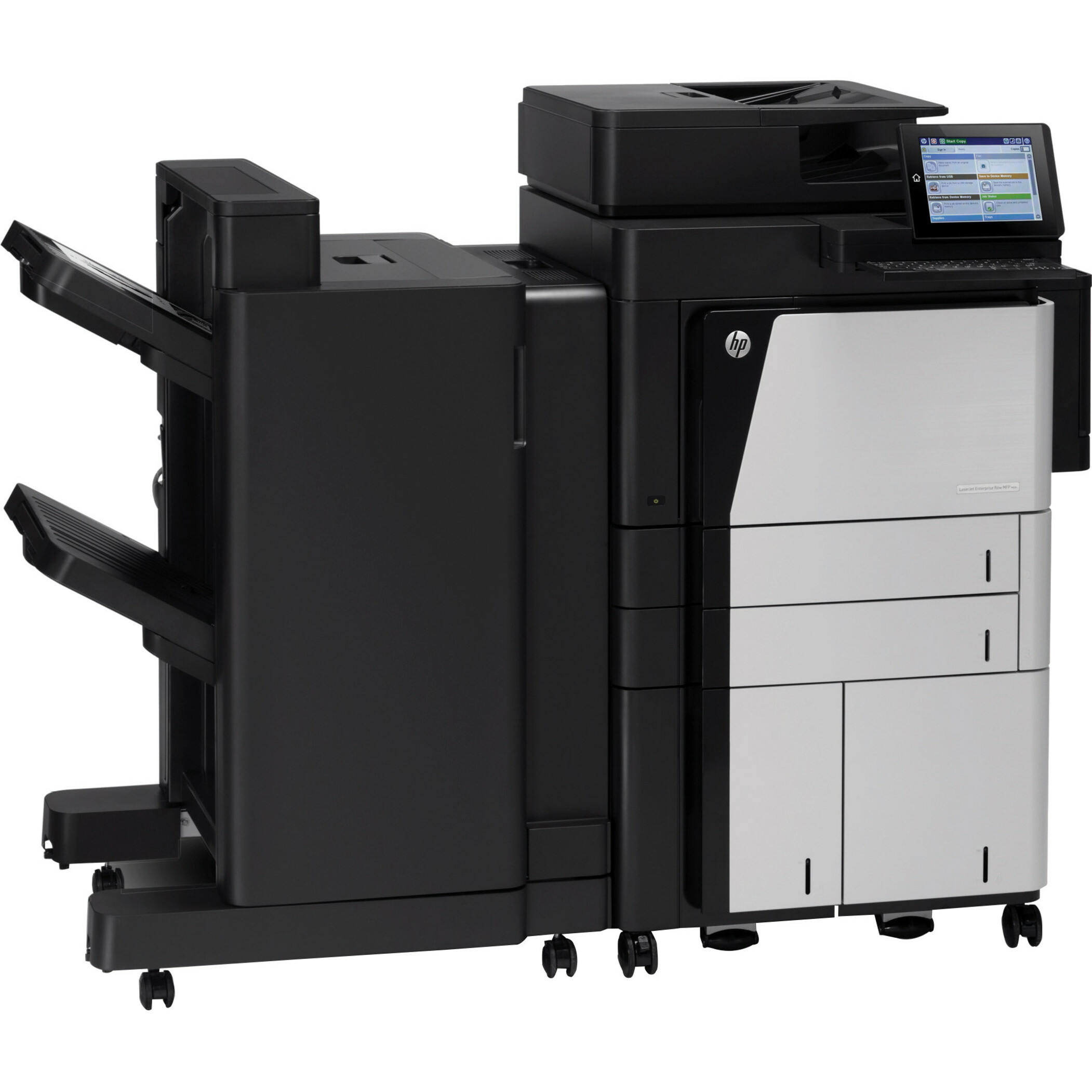 HP LaserJet M830Z Laser Multifunction Printer - Monochrome - Copier/Fax/Printer/Scanner - Automatic Duplex Print - 100 sheets Input - Color Scanner - Monochrome Fax - USB - For Plain Paper Print — rightmaximum