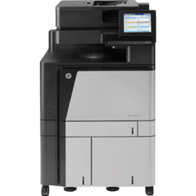 HP LaserJet M880z+ Laser Multifunction Printer-Color-Copier/Fax/Scanner-45 ppm Mono/45 ppm Color Print-1200x1200 Print-Automatic Duplex Print-200000 Pages Monthly-4100 sheets Input-Color Scanner-600 Optical Scan-Color Fax-Gigabit Ethernet Ethernet - Copier/Fax/Printer/Scanner - 45 ppm Mono/45 ppm Color Print - 1200 x 1200 dpi Print - Automatic Duplex Print - Up to 200000 Pages Monthly - 4100 sheets Input - Color Scanner - 600 dpi Optical Scan - Color Fax - Gigabit Ethernet - USB - For Plain — frontmaximum