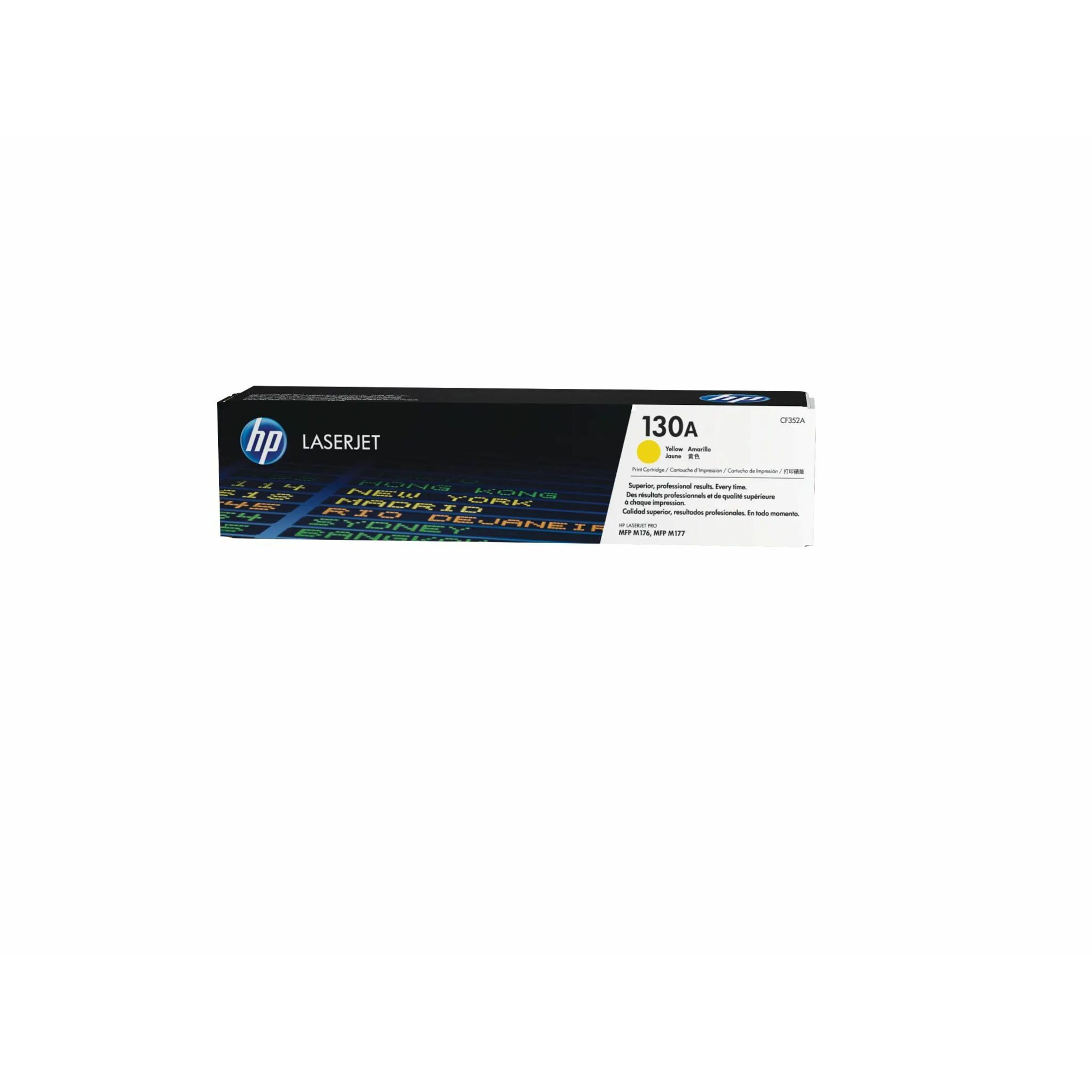 HP 130A Original Laser Toner Cartridge - Yellow - 1 Each - 1000 Pages