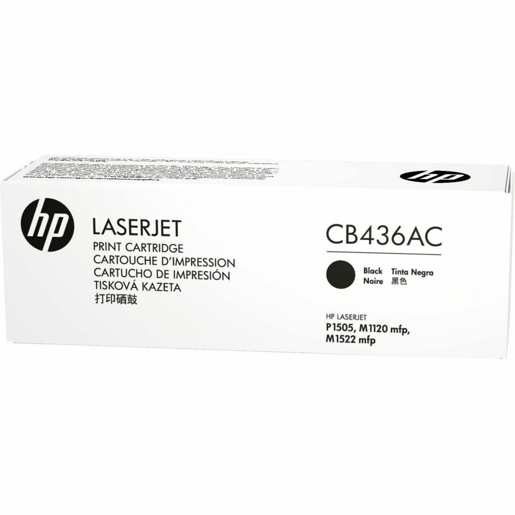 HP 36AC Black Contract LaserJet Toner Cartridge - 2000 Pages — alternate image1