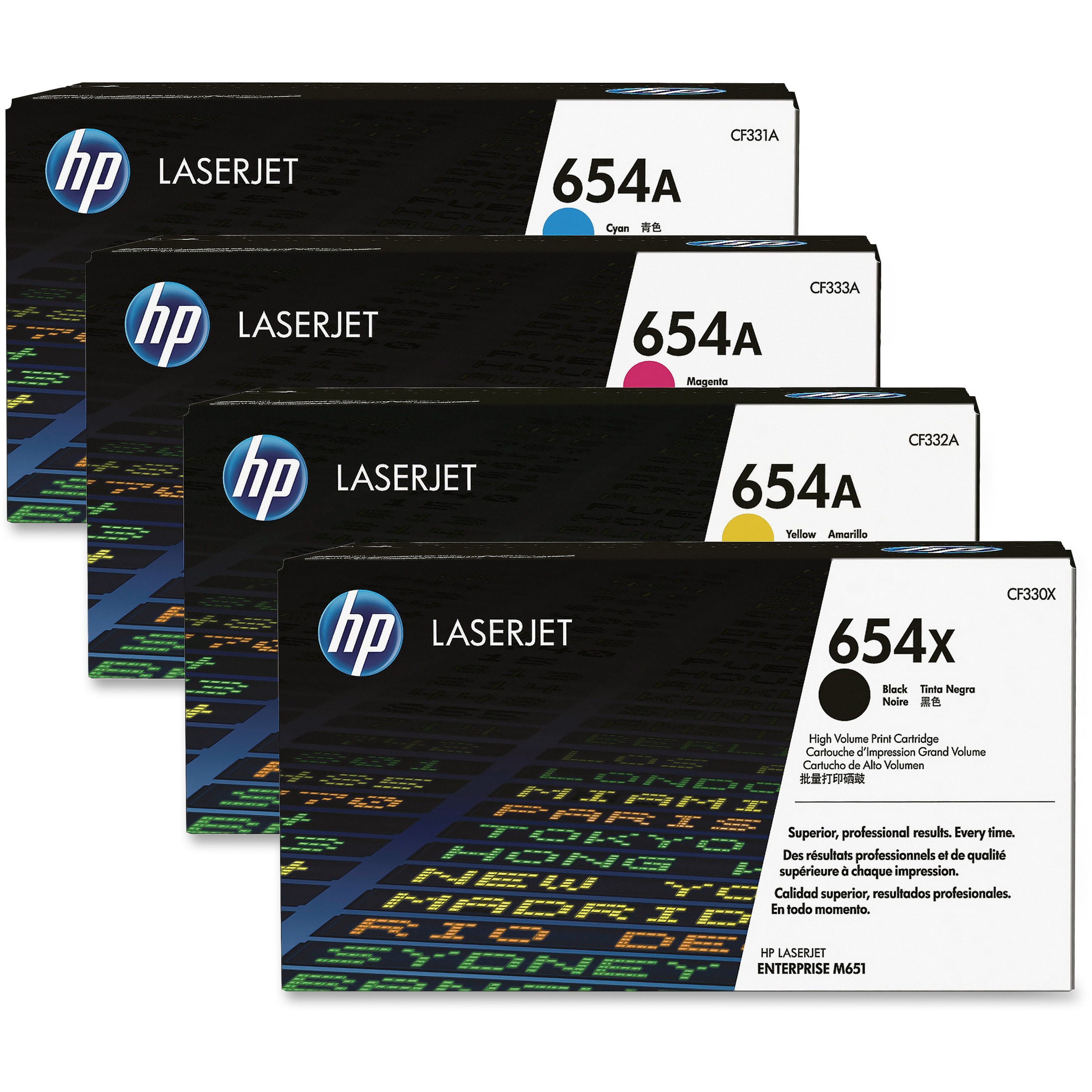 HP 654A (CF331A) Original Laser Toner Cartridge - Single Pack - Cyan - 1 Each - 15000 Pages — collections
