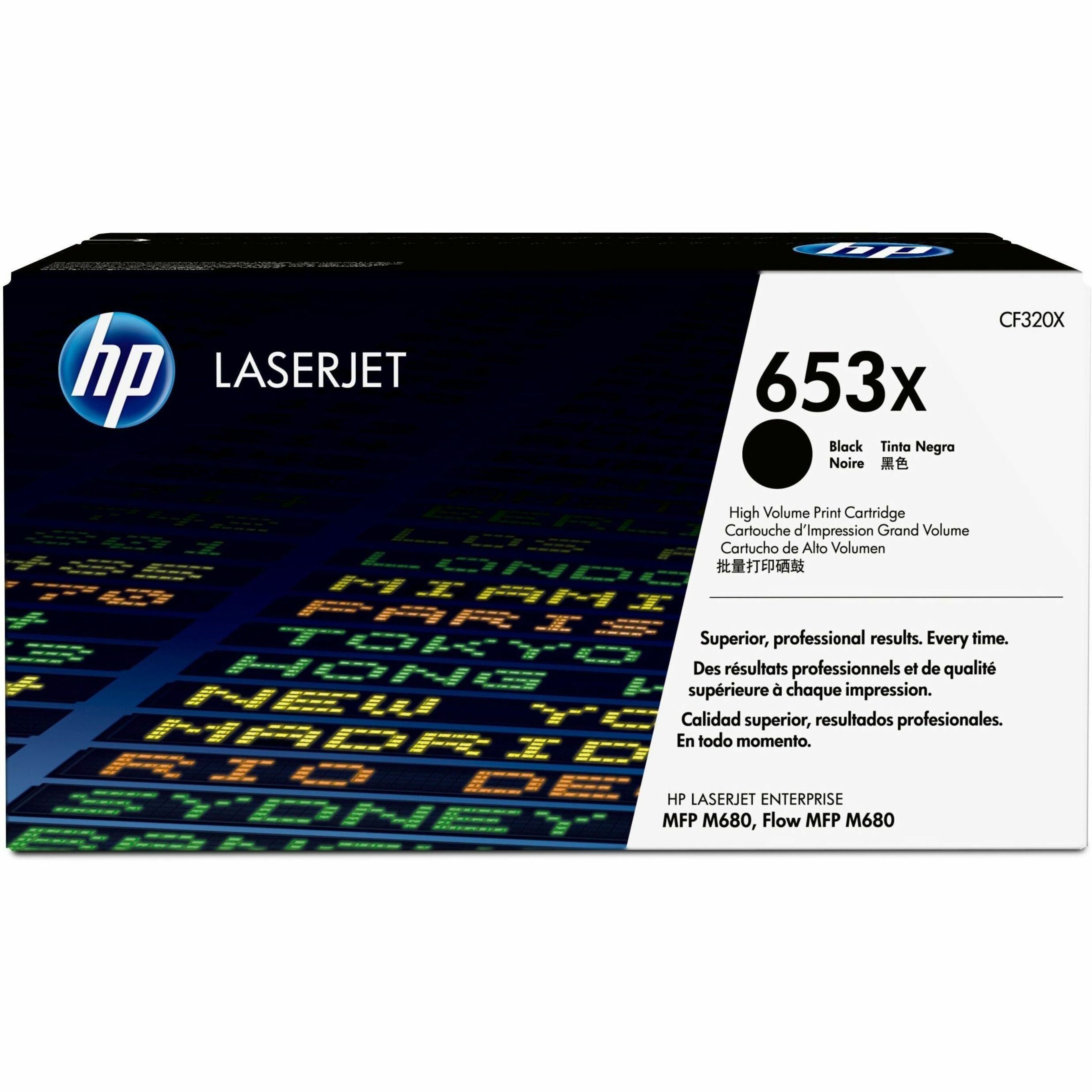 HP 653X (CF320X) Original High Yield Laser Toner Cartridge