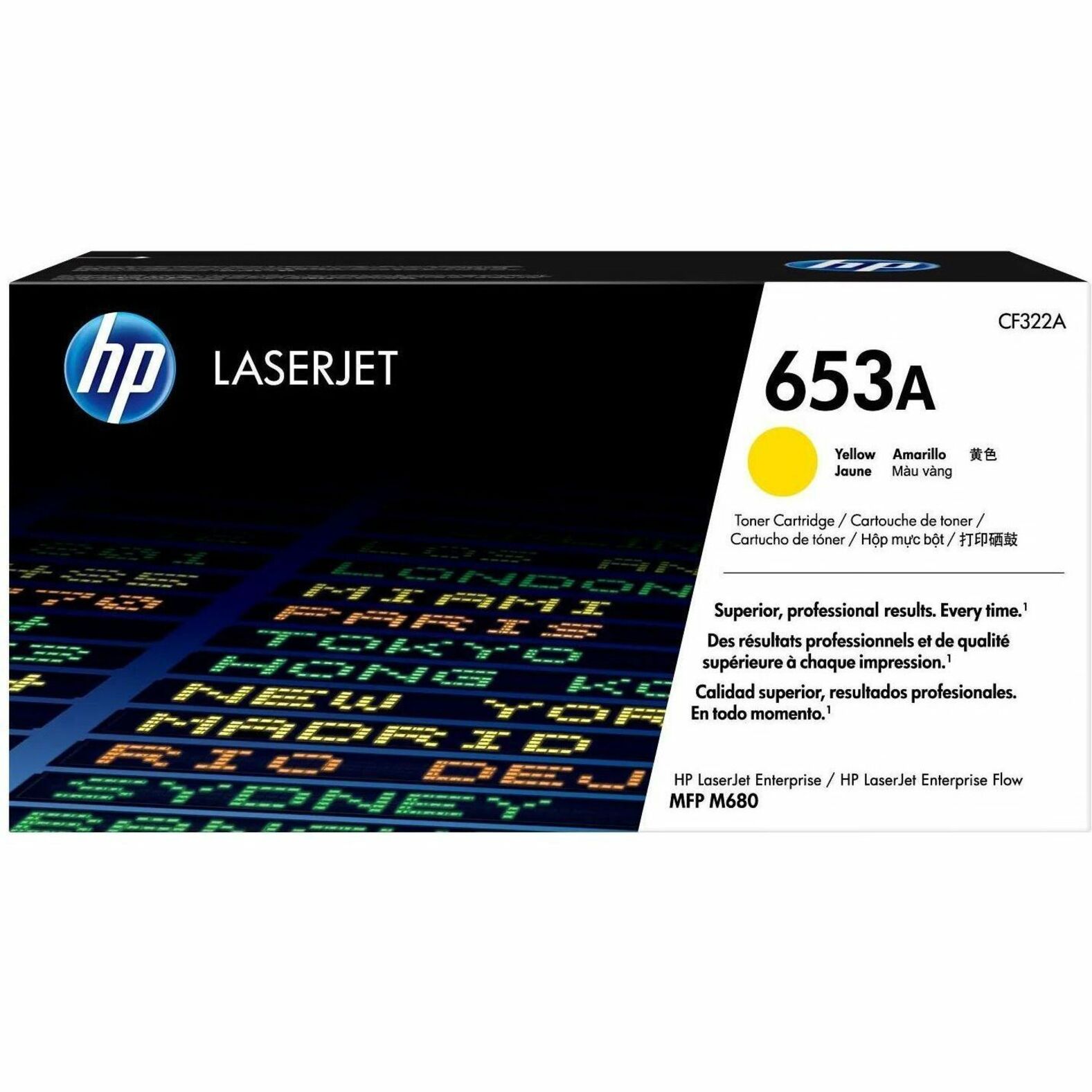 HP 653A (CF322A) Original Standard Yield Laser Toner Cartridge
