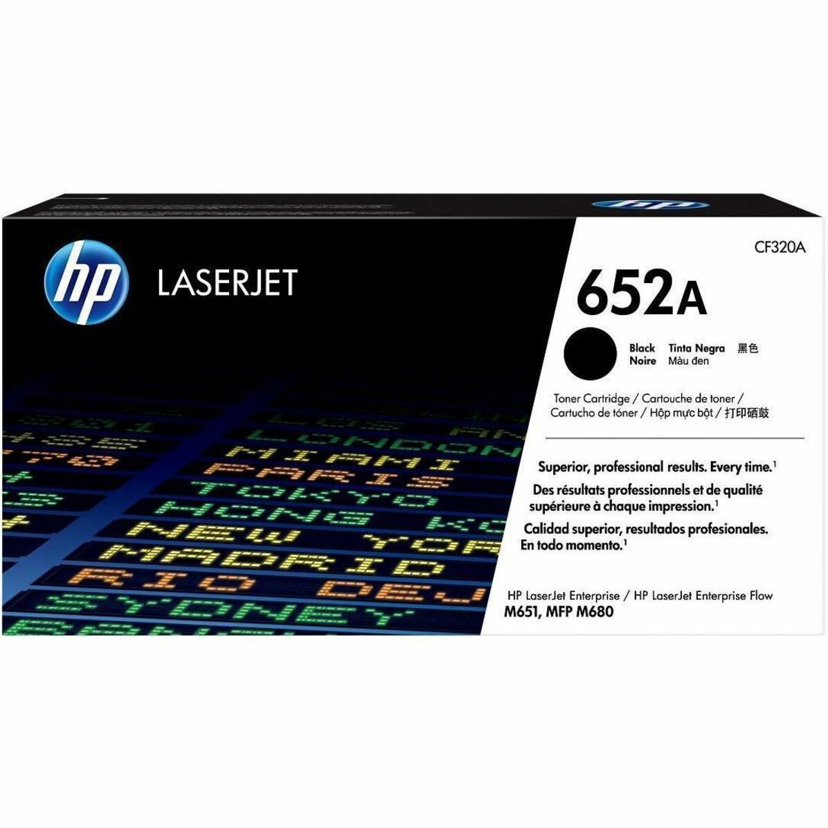 HP 652A (CF320A) Original Laser Toner Cartridge