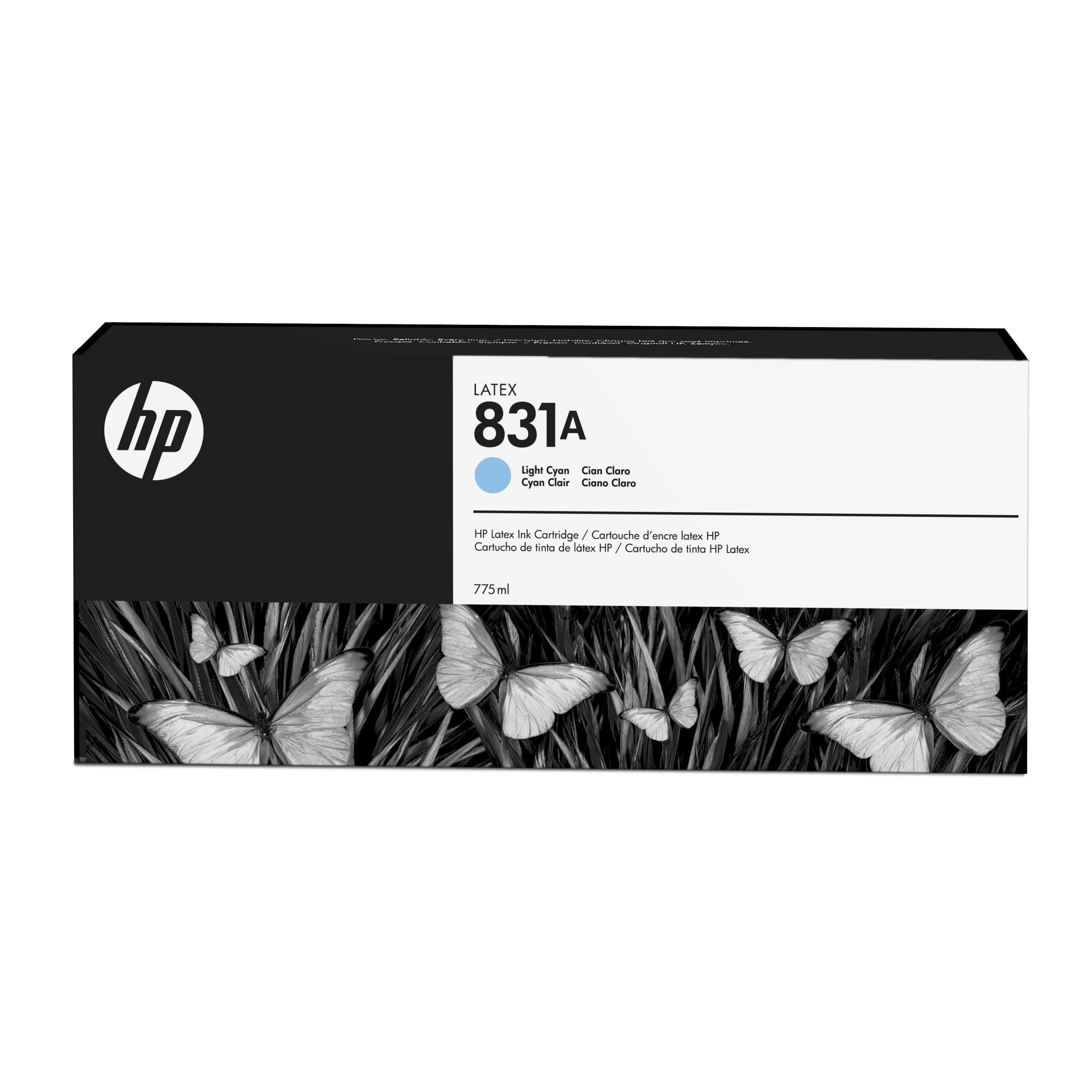 HP 831A Original Inkjet Ink Cartridge - Light Cyan Pack