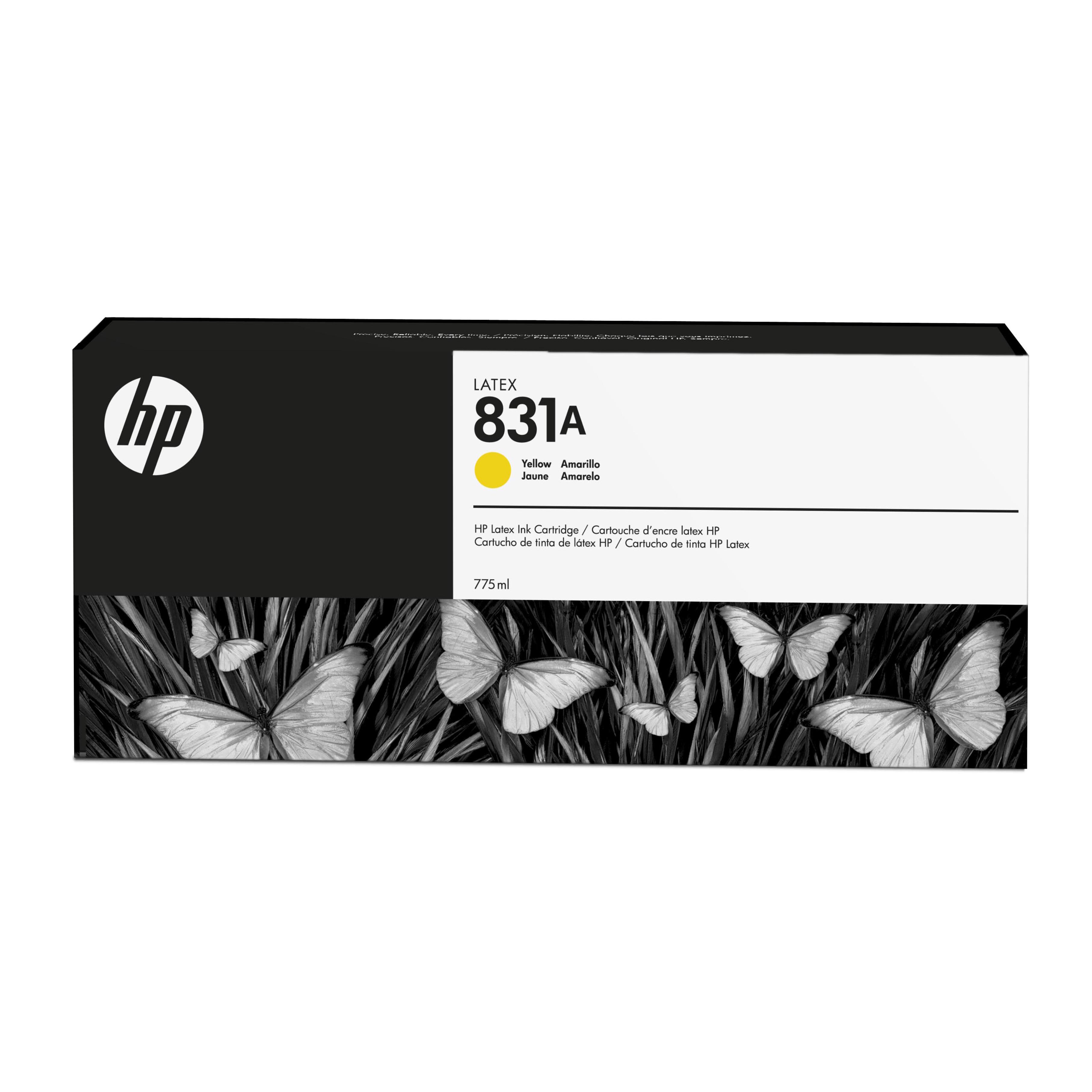 HP 831A Original Inkjet Ink Cartridge - Yellow Pack