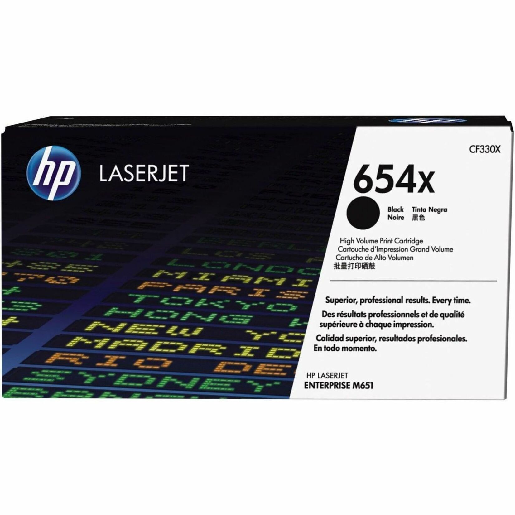 HP 654XC Toner Cartridge Contractual - 20500 Pages — alternate image1