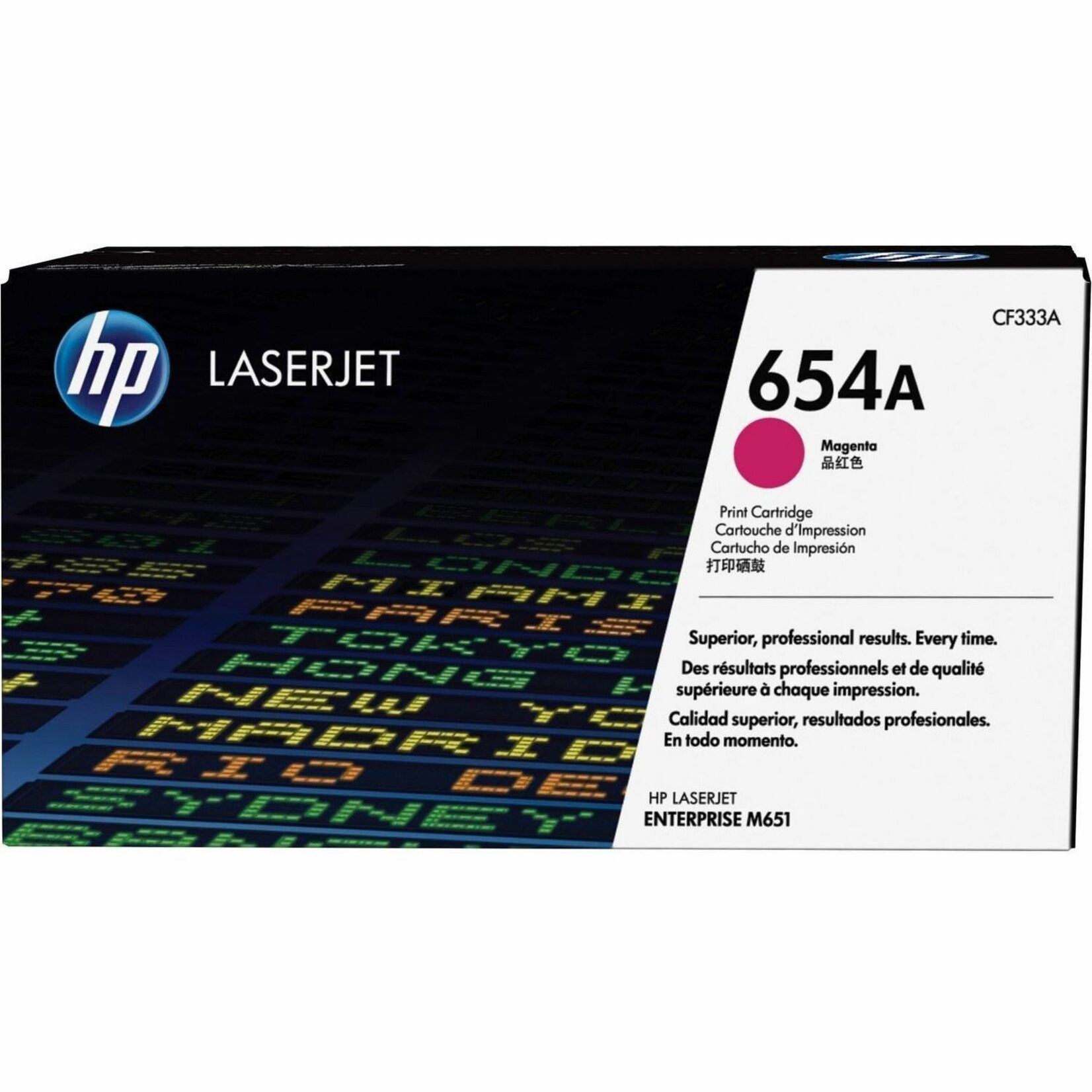 HP 654AC Toner Cartridge Contractual - 18300 Pages — alternate image1
