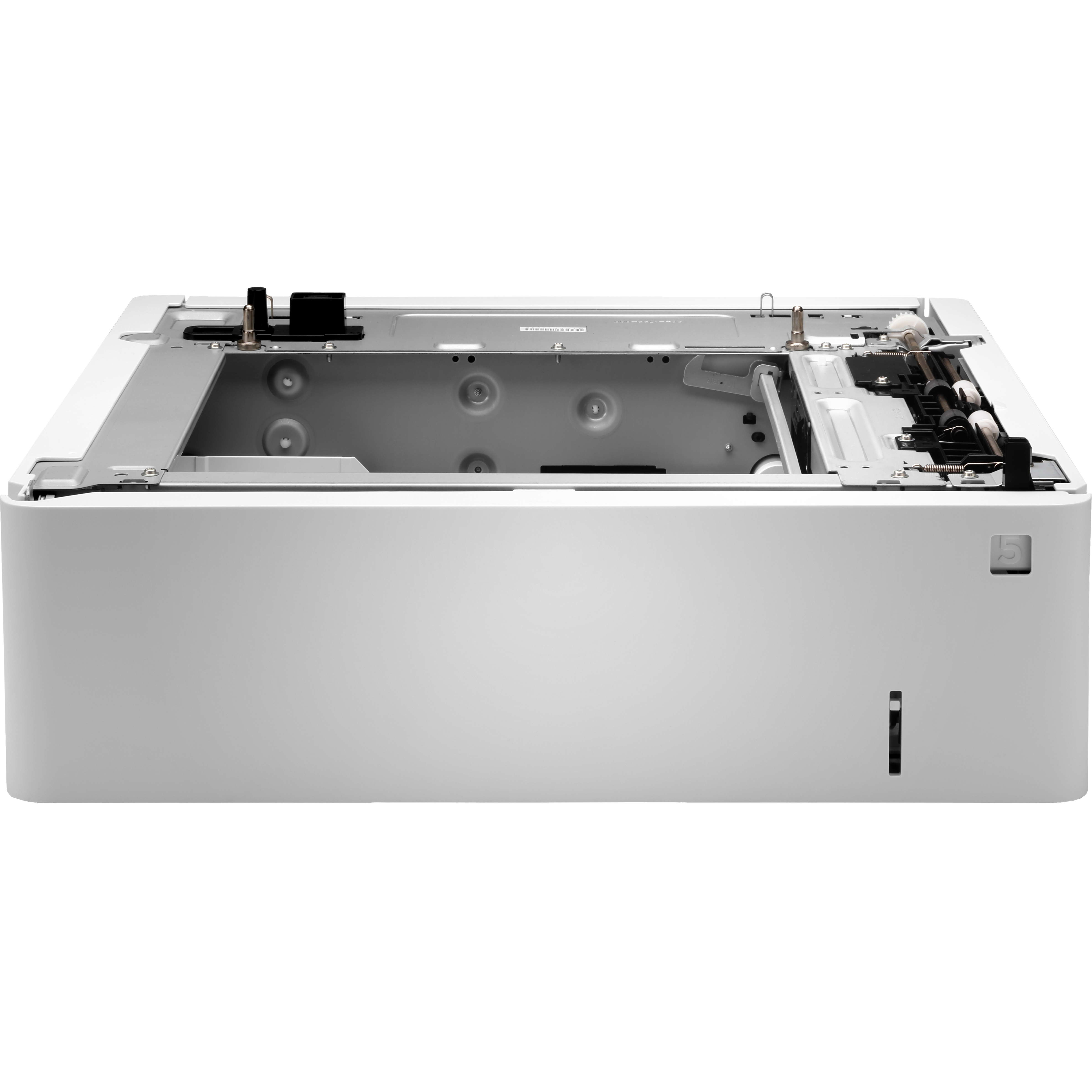 HP Clr LaserJet500-Sheet Heavy Meda Tray - 550 Sheet - Plain Paper, Banner, Brochure Paper, Inkjet, Photo Paper, Borderless Media, Premium, Label, Card, Greeting Card, Index, ... - Custom 4" x 6" , 8.50" x 14" — alternate image1
