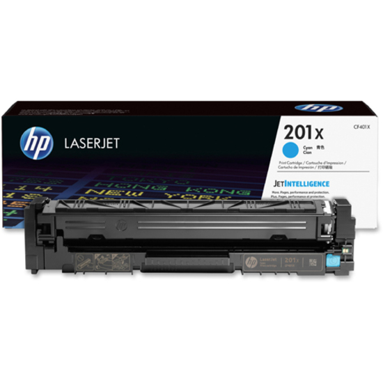 HP 201X (CF401X) Original High Yield Laser Toner Cartridge - Single Pack - Cyan - 1 Each - 2300 Pages — collections