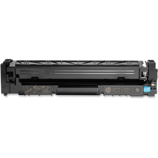 HP 201X (CF401X) Original High Yield Laser Toner Cartridge - Single Pack - Cyan - 1 Each - 2300 Pages — out of package